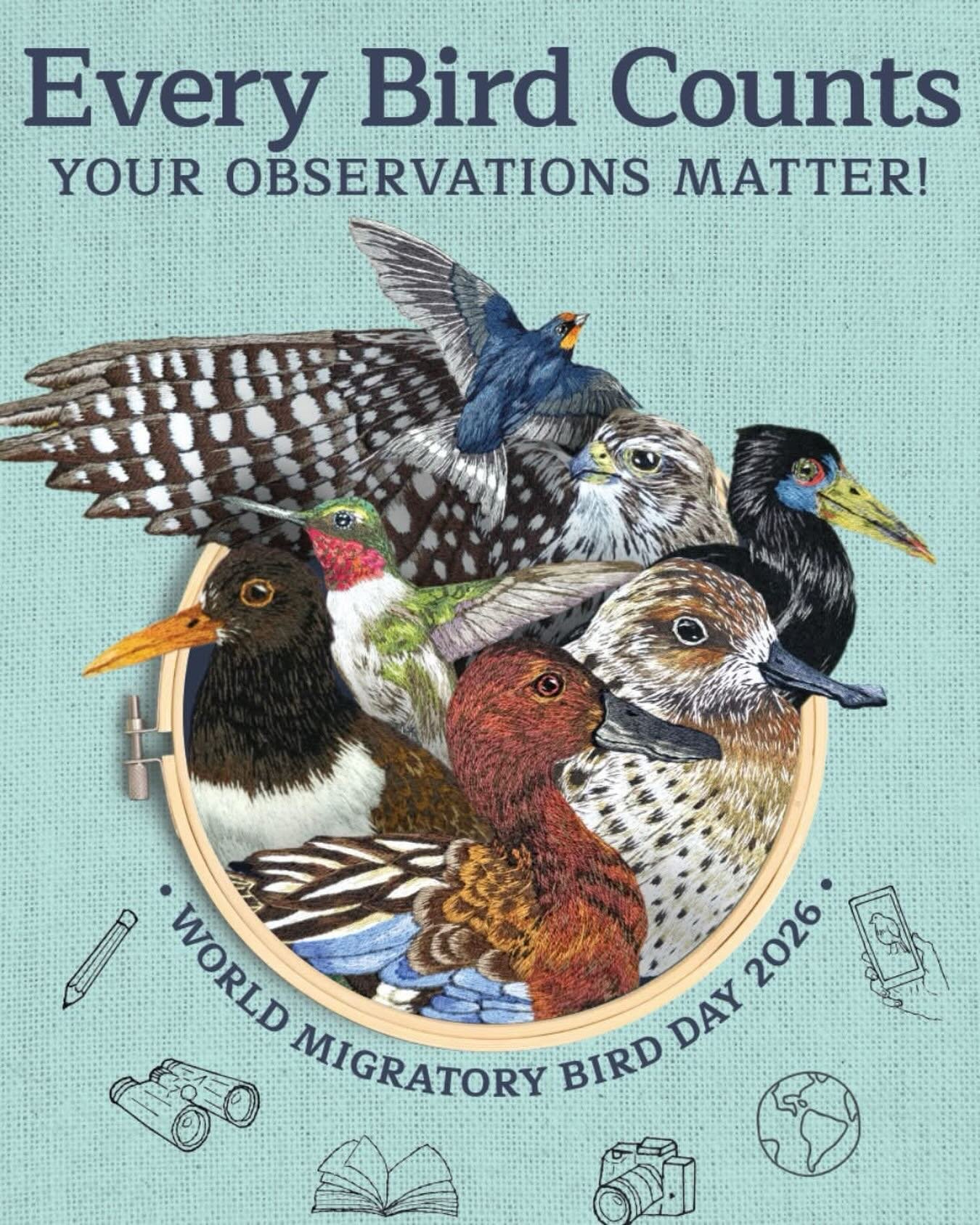Today we celebrate World Migratory Bird Day! 

This year&rsquo;s theme highlights the importance of citizen science and our observations. Make sure you play your part by getting out this summer to bird watch and attend local events to learn more! 

?