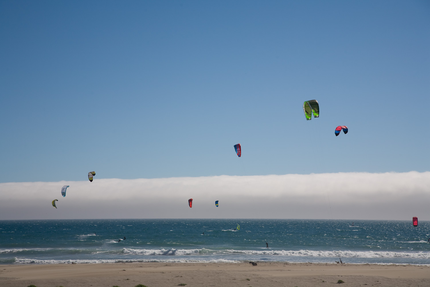 Paragliders, San Mateo Coast