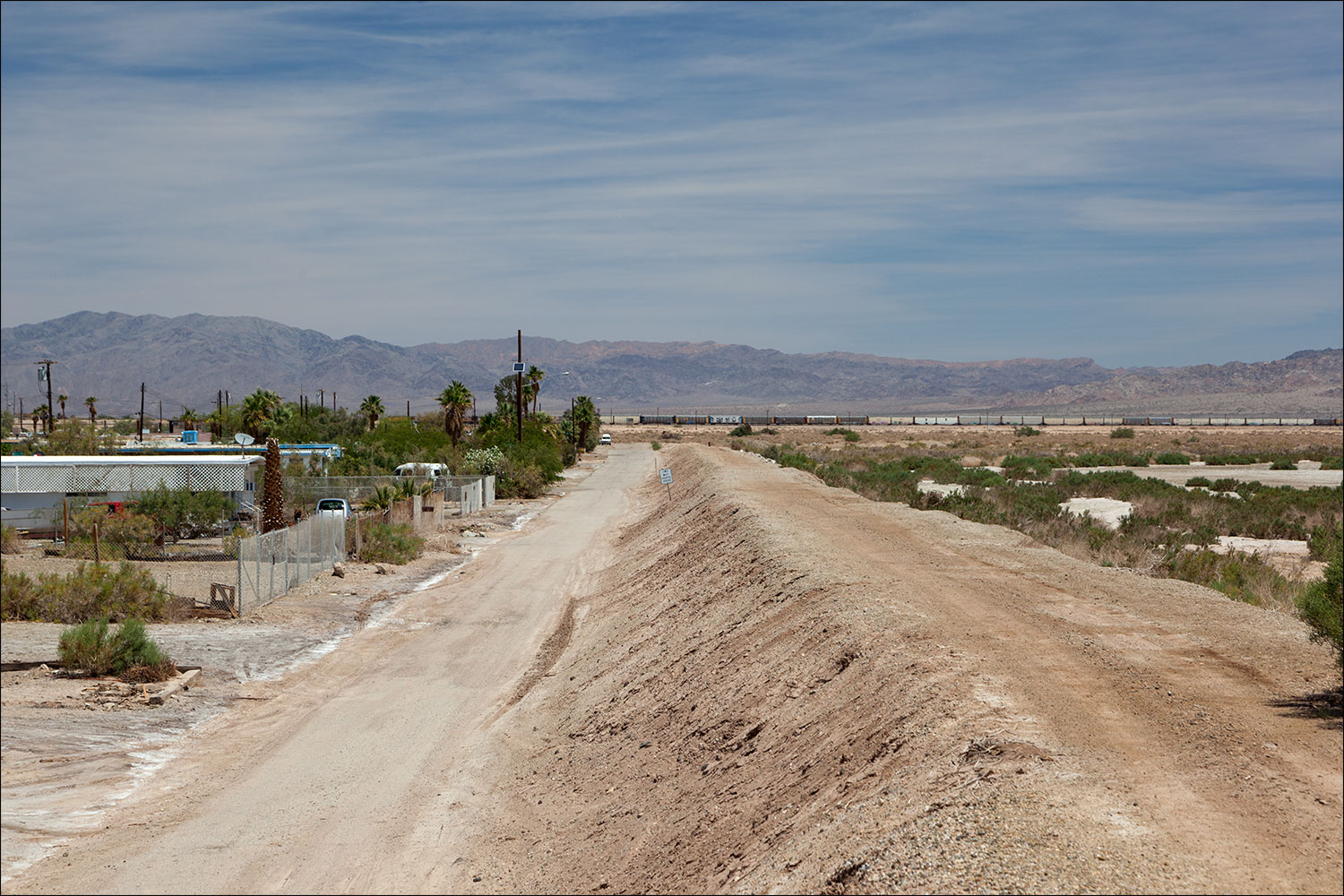 Passing Train, Bombay Beach