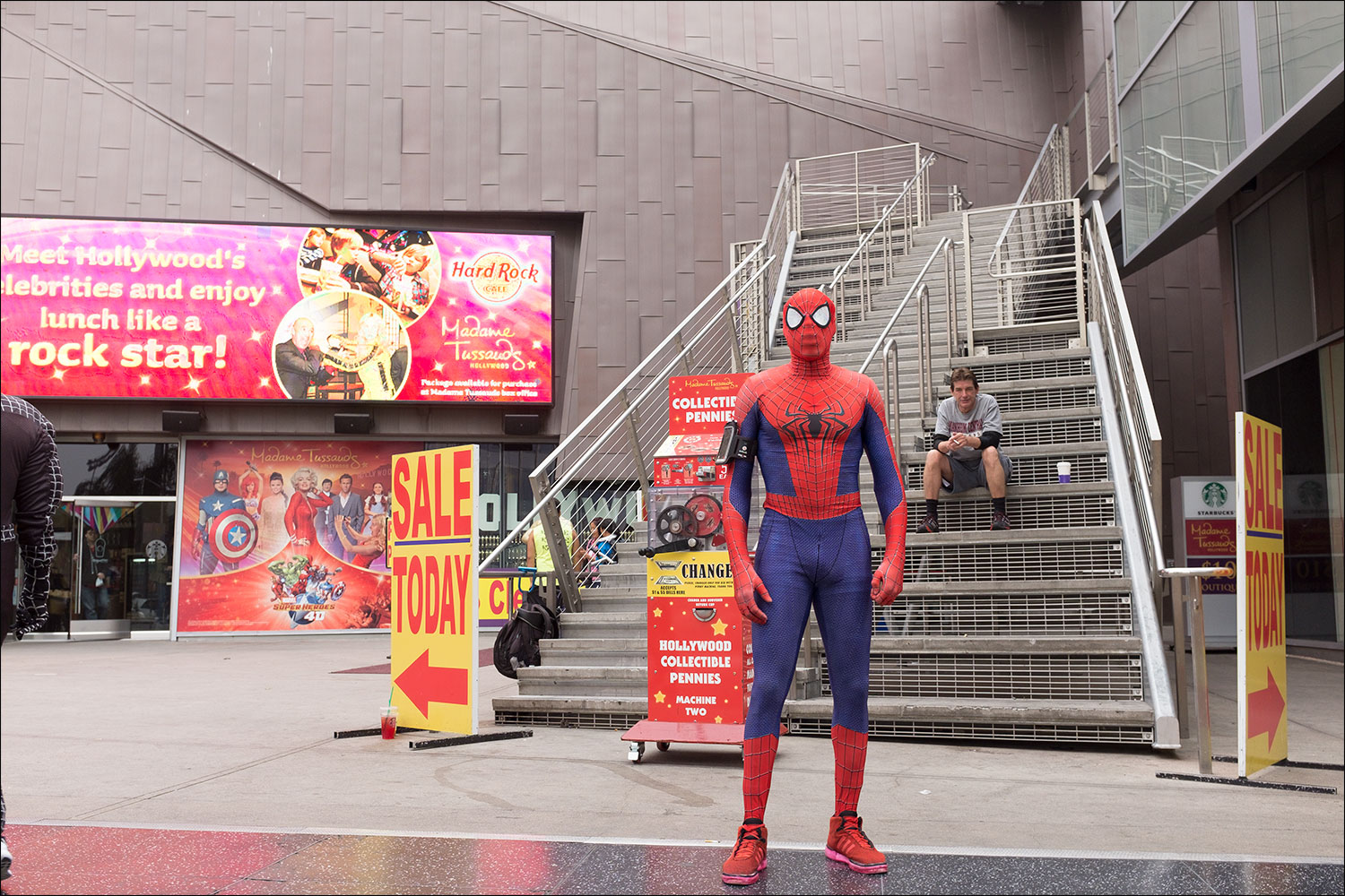 Spiderman, Hollywood Boulevard