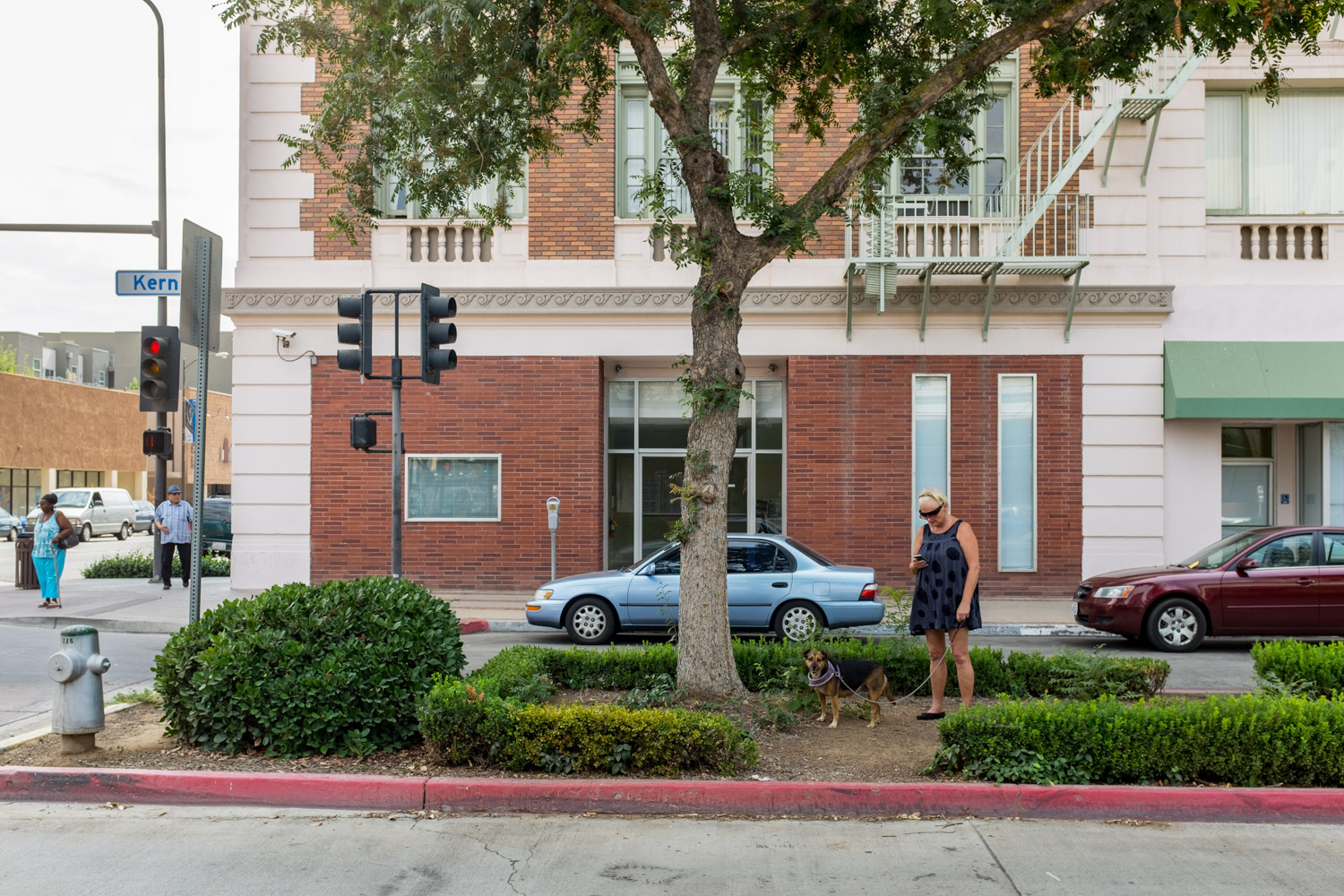 Kern Street at Fulton Mall, Fresno