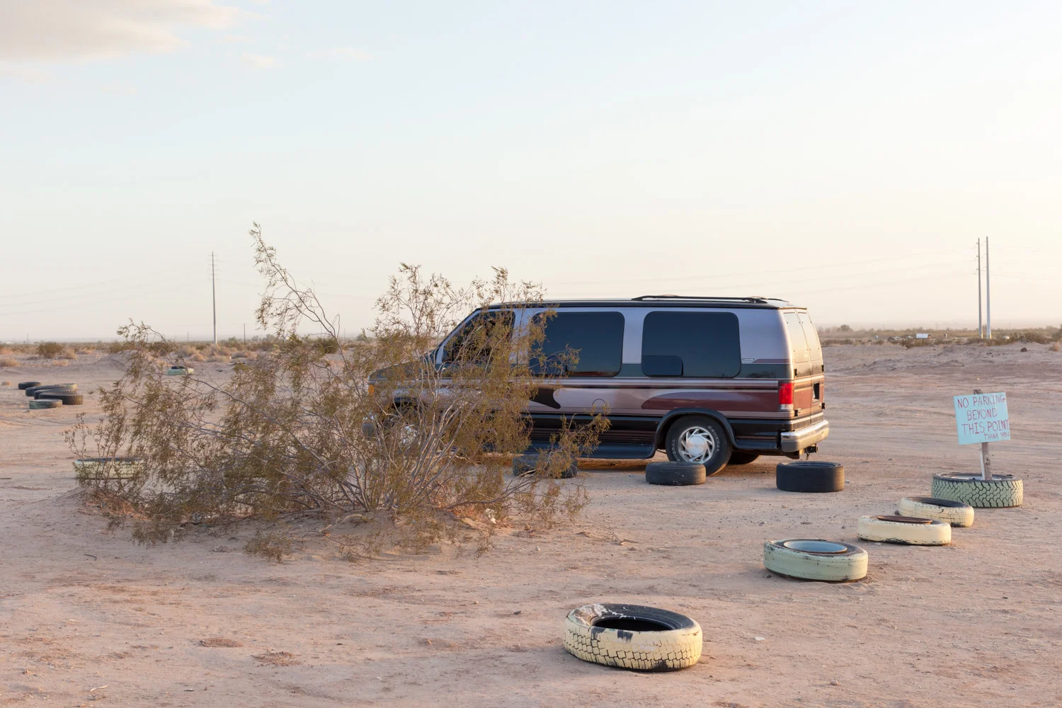 Salvation Mountain, November.
