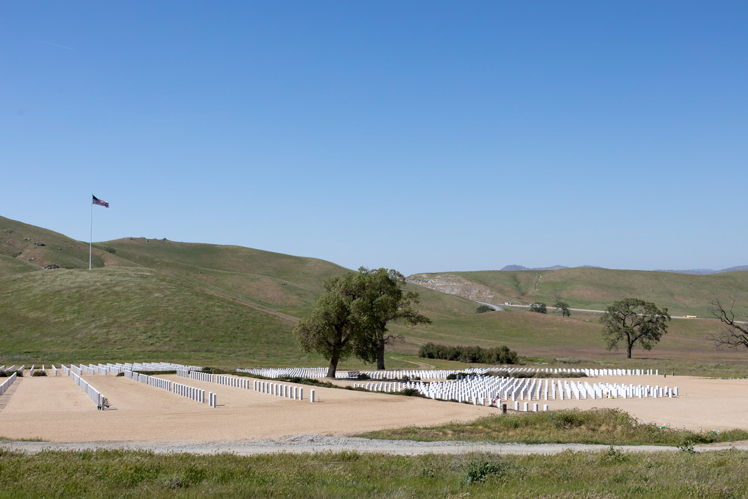 Bakersfield National Cemetery, Arvin. 