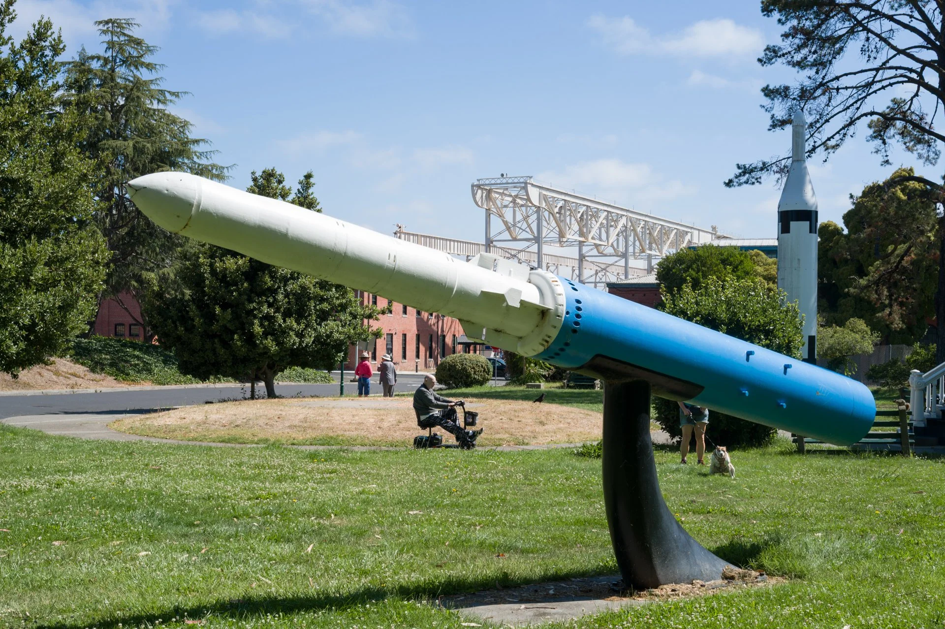 Subroc and Polaris Missiles, Alden Park, Mare Island