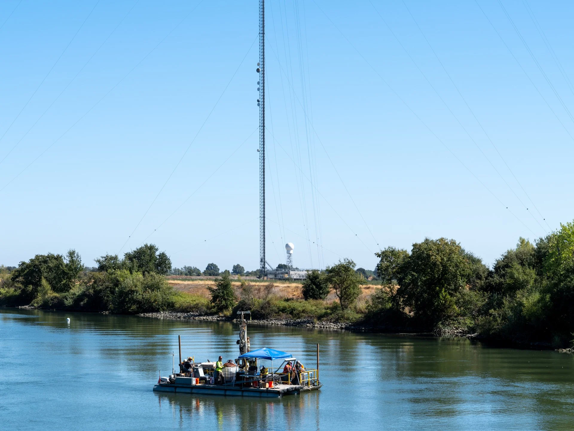 Delta Cross Channel near Walnut Grove, California