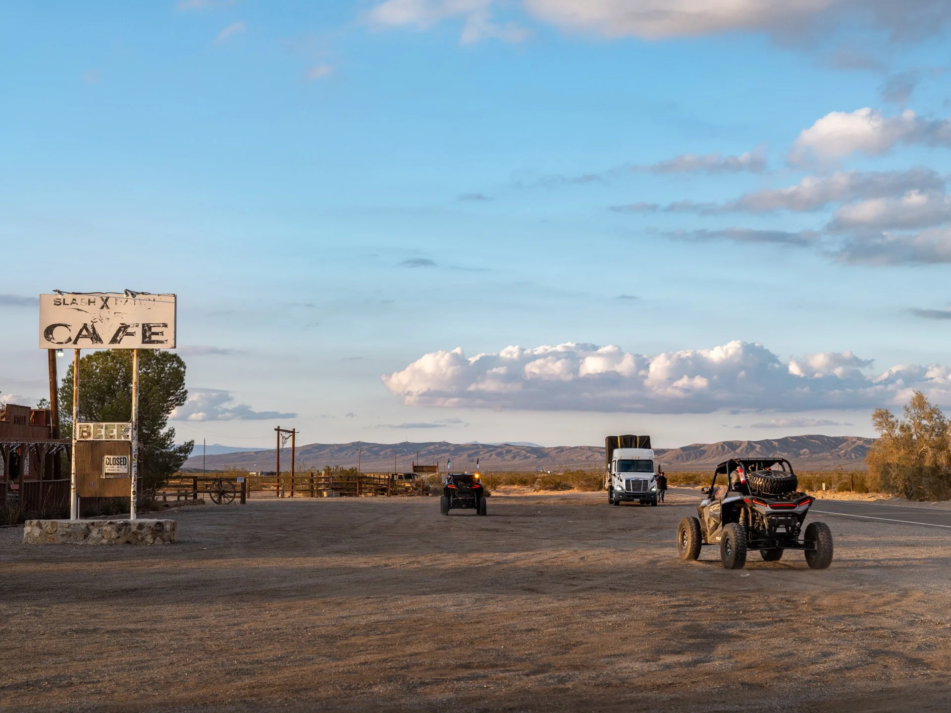 Highway 247 near Barstow, California