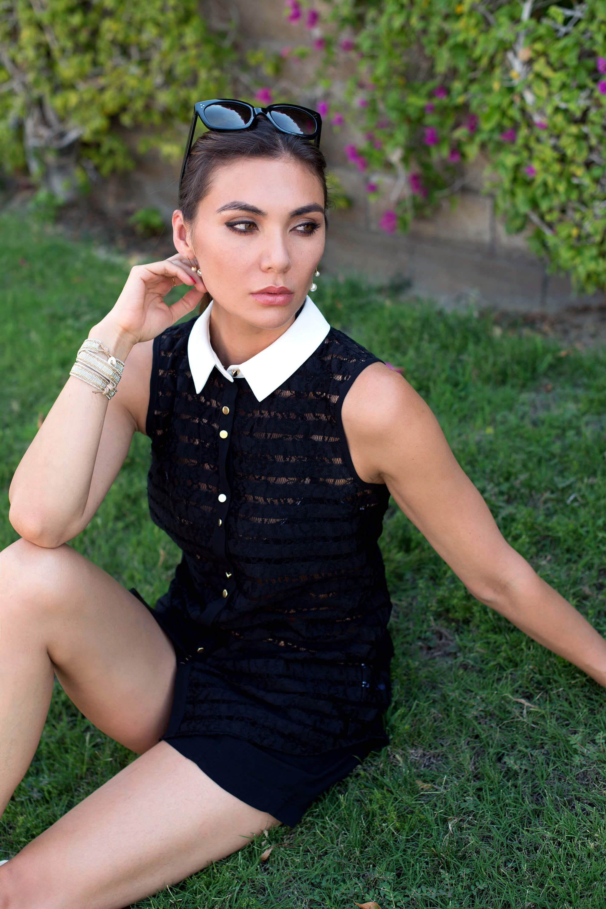 lipsy button up collared shirt