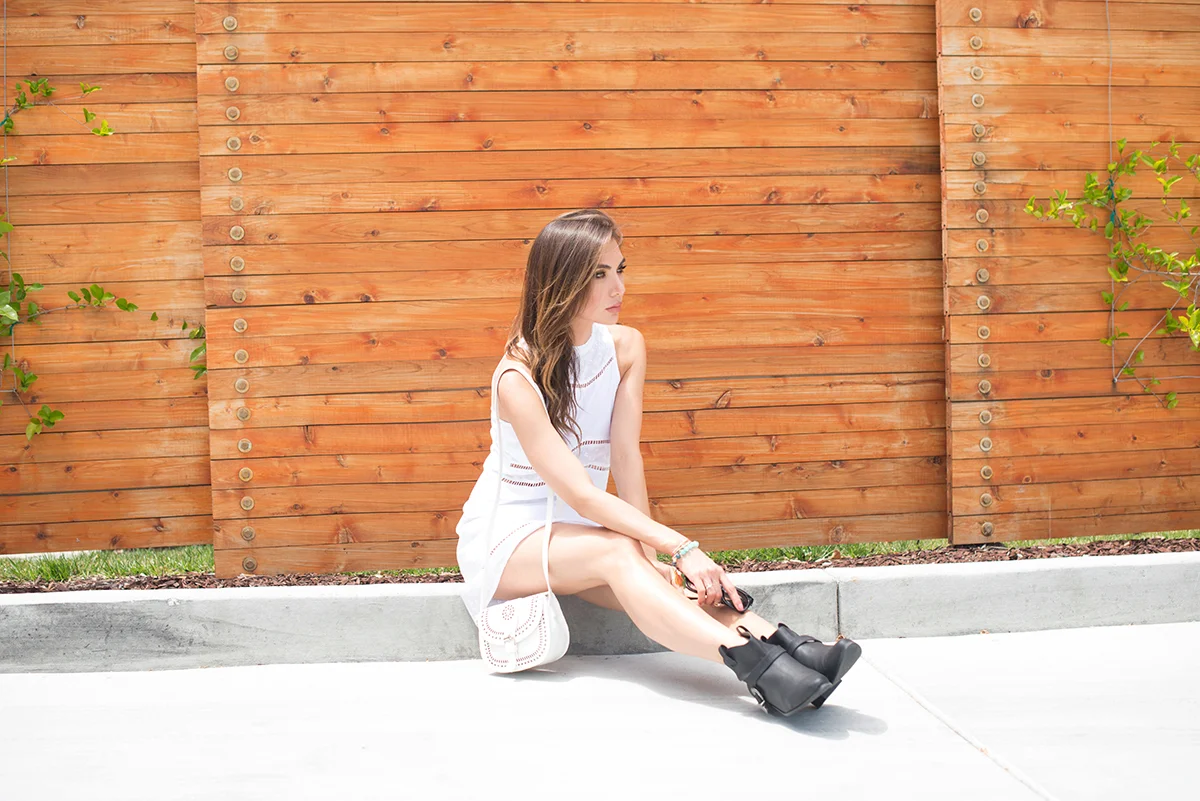 the perfect white dress for summer