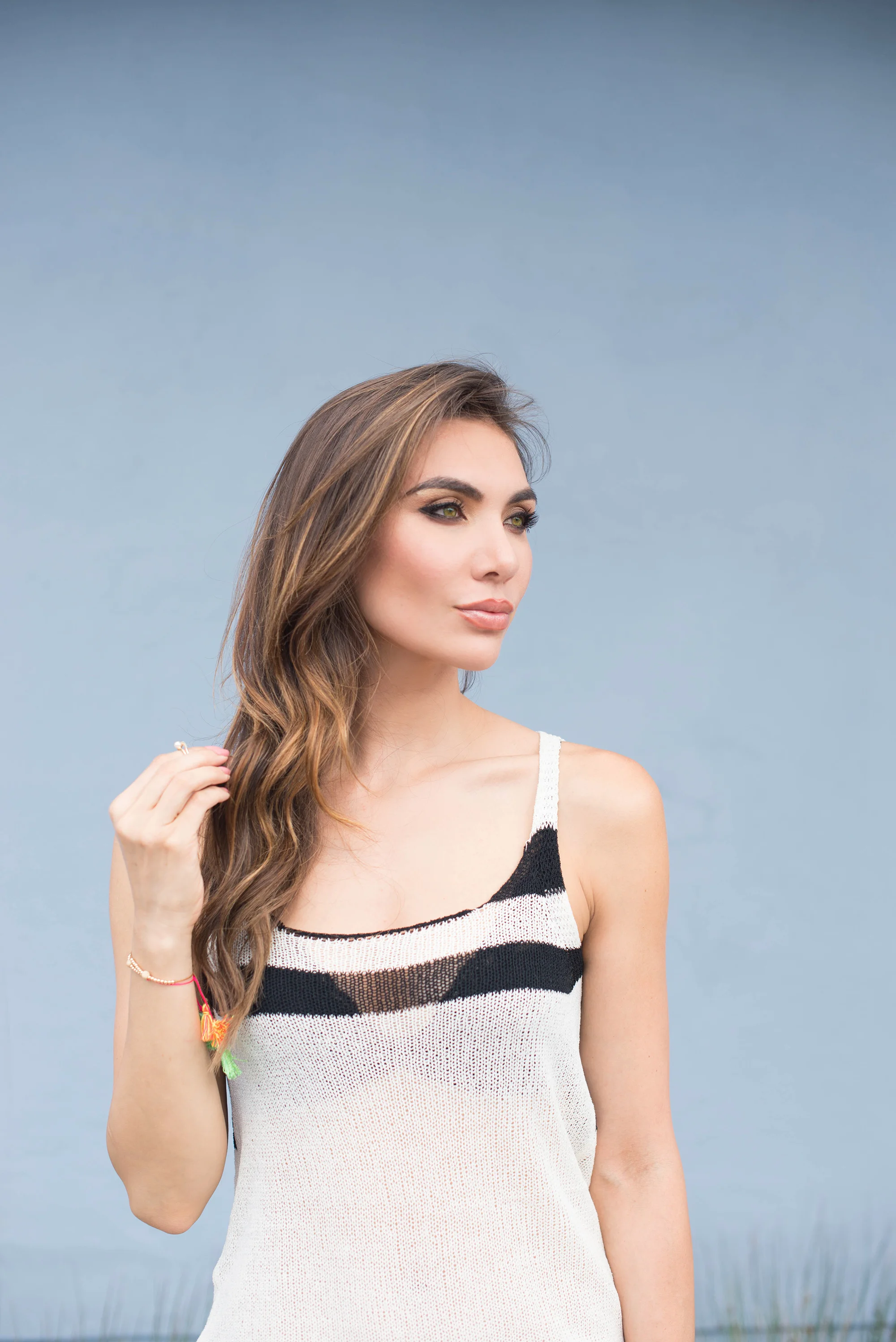 Striped tank top