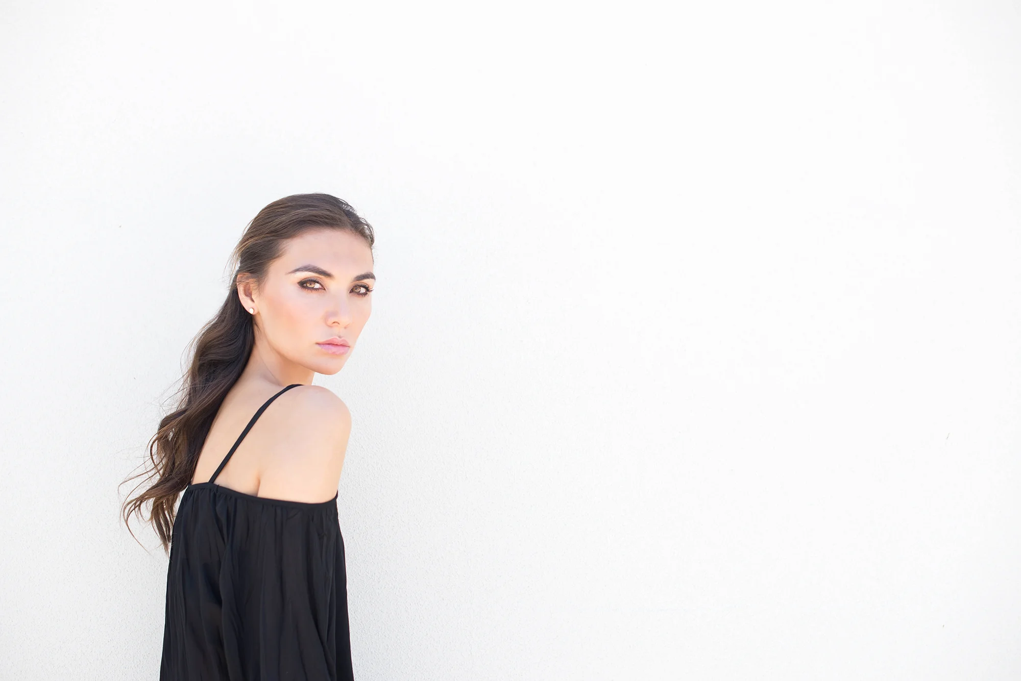Crinkle Bardot Top