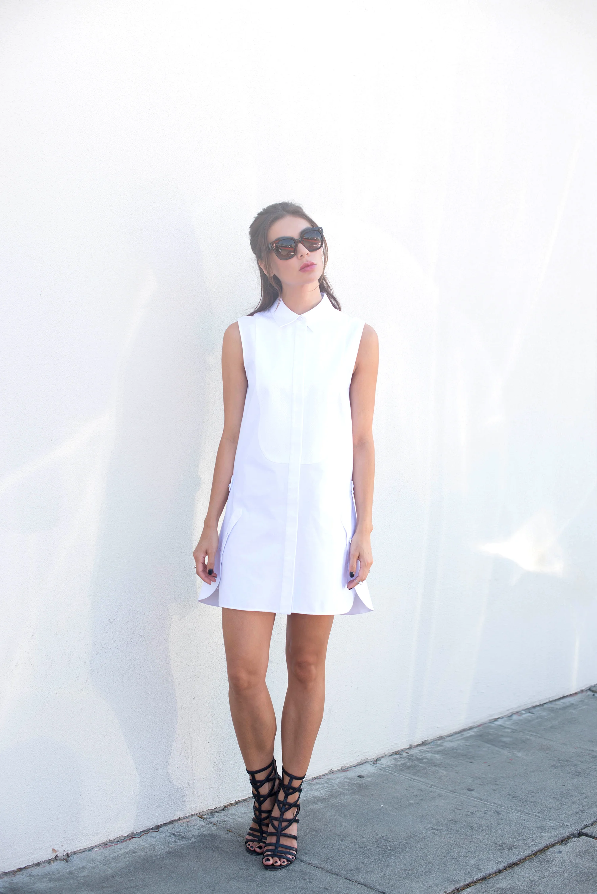 White Shirt Dress