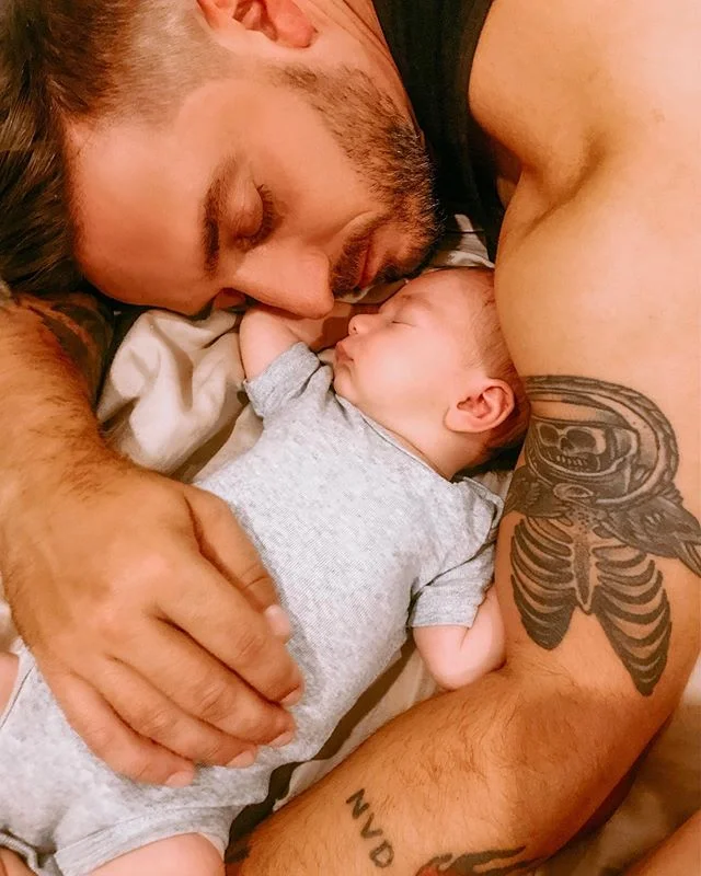 They say when a baby is born, so is a mother. And when our little boy was born, so was a father. Seeing you transform into such a loving, dedicated, and proud dad has been the greatest gift I’ve ever received. 
The past 13 years being married to you have been the best years of my life - filled with so much joy and SO much adventure. And this year, we’re embarking on our biggest adventure yet! So yea, we may be spending our 13th anniversary a little differently than previous ones - and I wouldn’t have it any other way. Happy anniversary @nikkovalentino, I love you more with every twist and turn this life gives us 💛 #13thweddinganniversary #13thanniversary #dontforgetdads