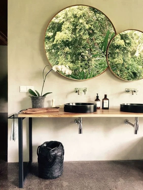 Decorating The Bathroom With Mirrors