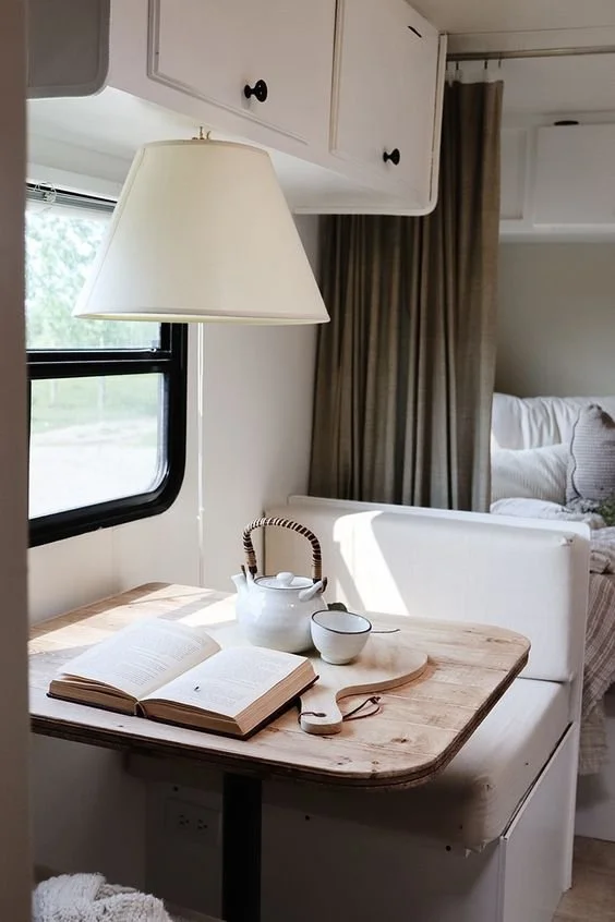 Small Space Strategies That Work For Your RV Too.