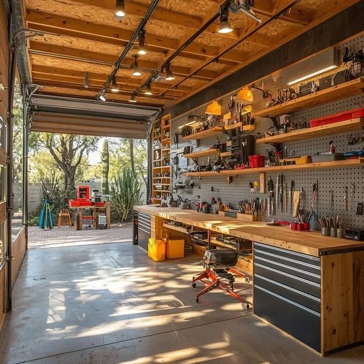 Why Organization Matters in a DIY Garage Workspace