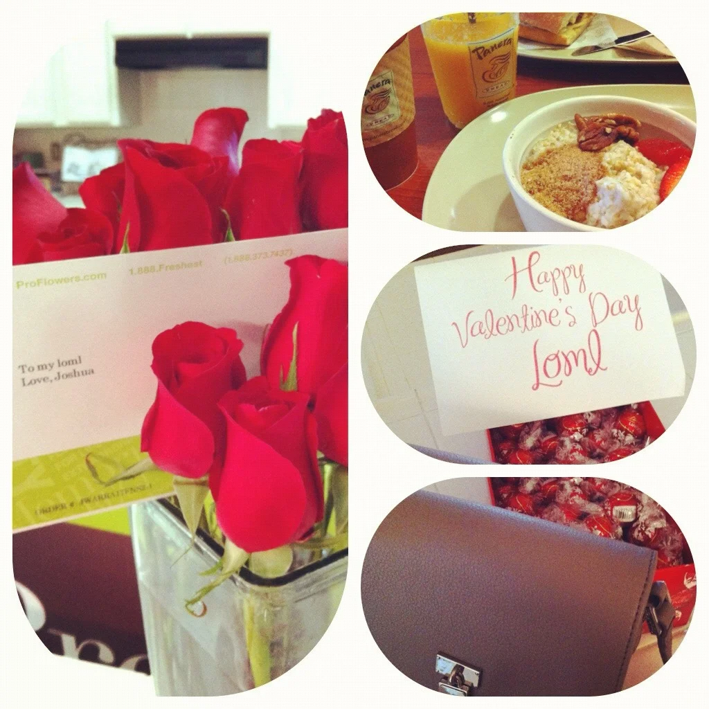 Last year a day of Valentines with my sweet husband.