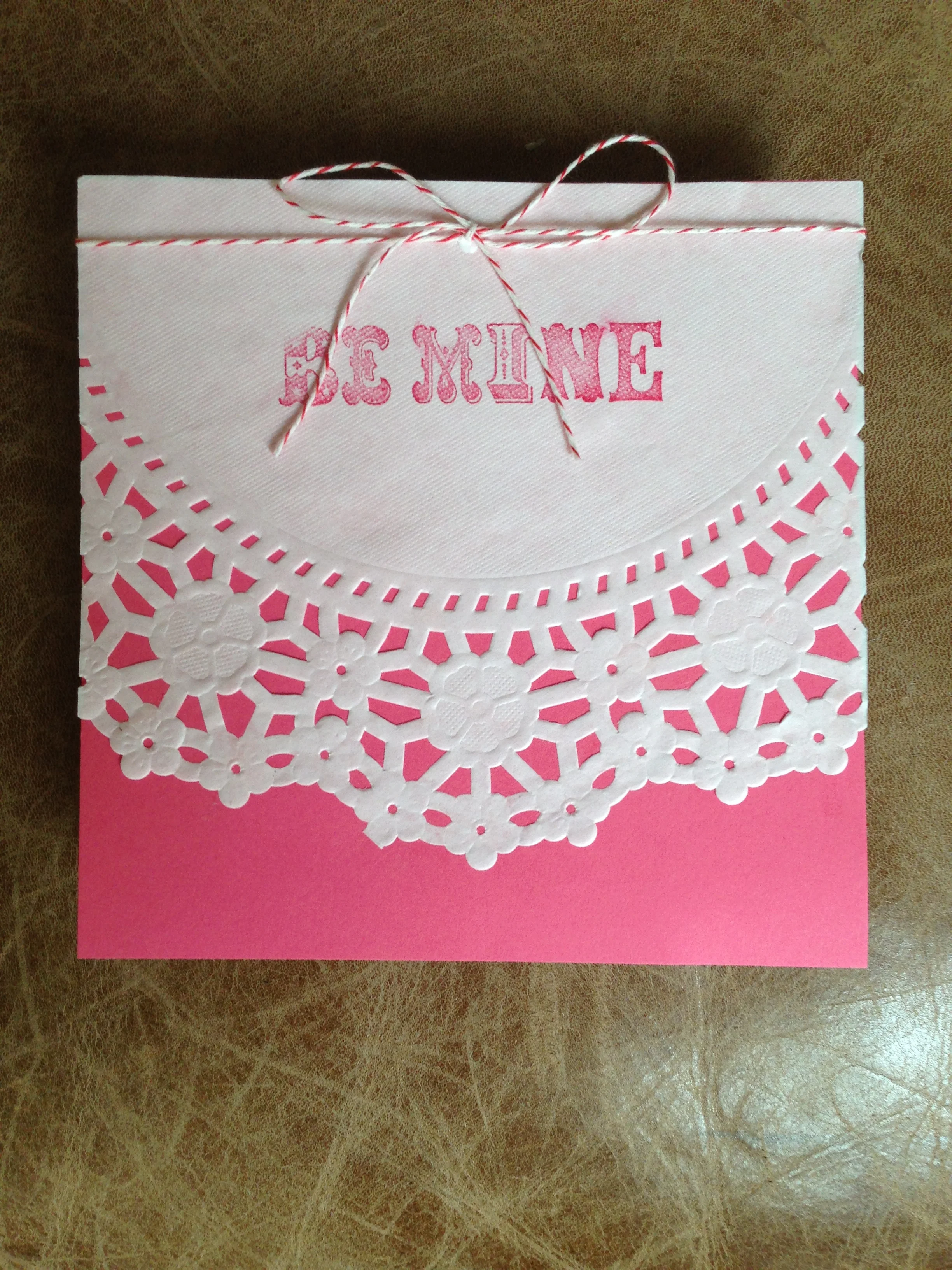 A Valentine I sent my sister this year.