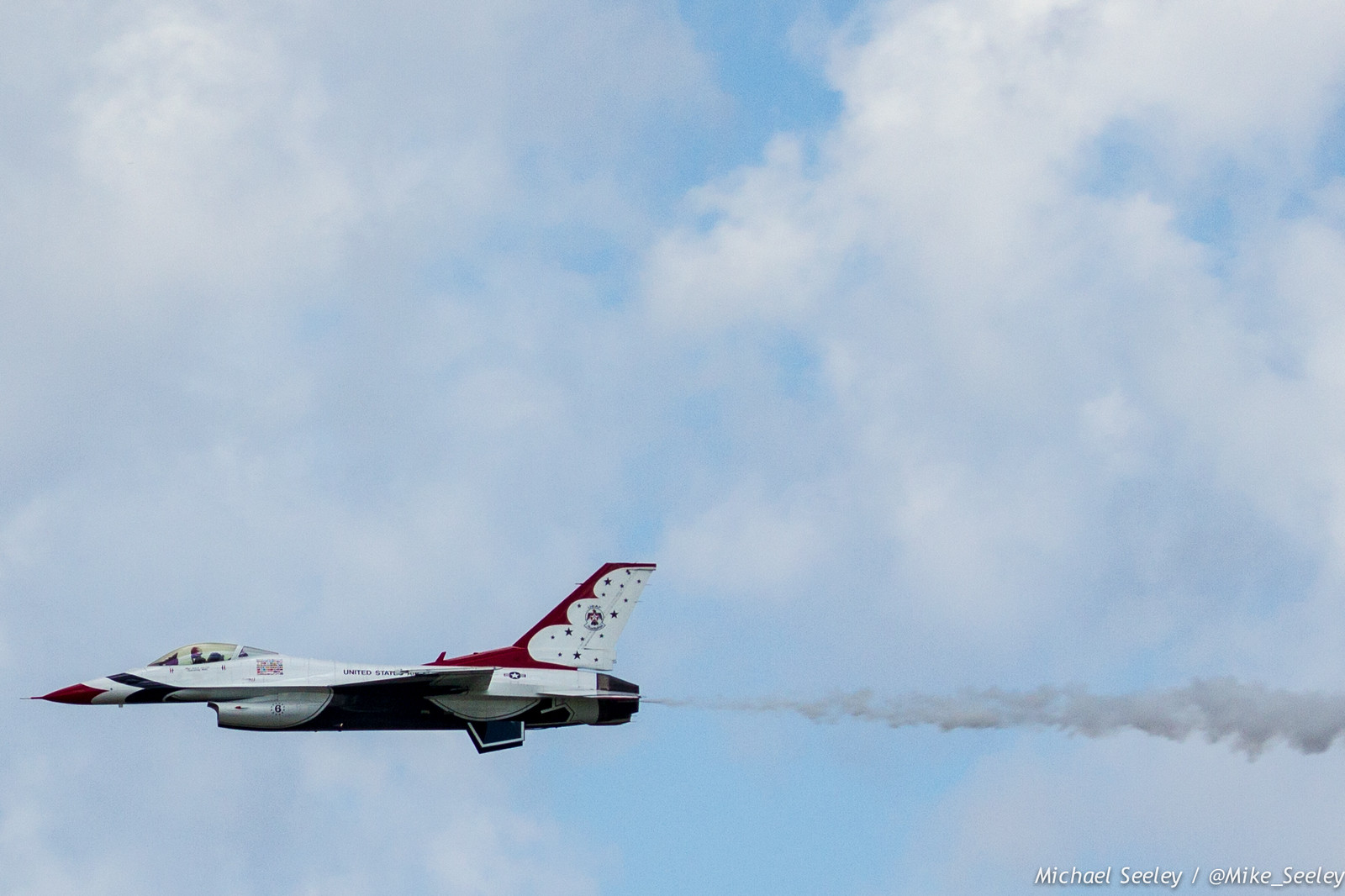 Warm up maneuvers by the United States Air Force Thunderbirds as part of the Melbourne Air and Space Show. Pictures taken at FIT Aviation on October 3, 2014.