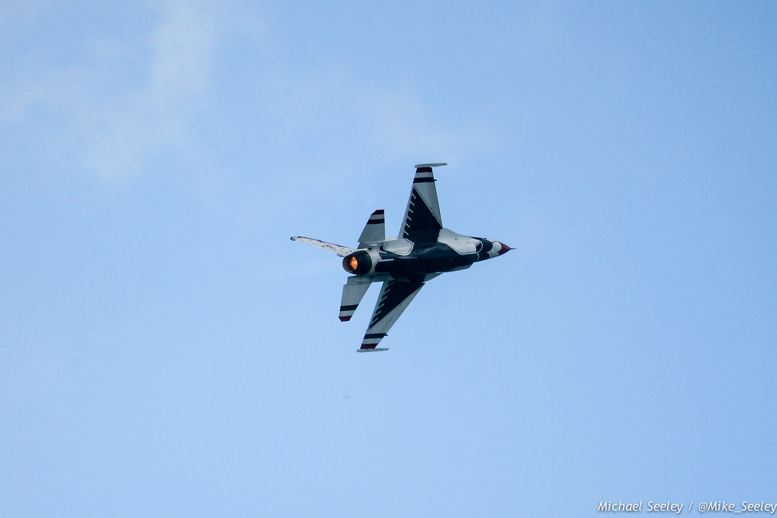 Warm up maneuvers by the United States Air Force Thunderbirds as part of the Melbourne Air and Space Show. Pictures taken at FIT Aviation on October 3, 2014.