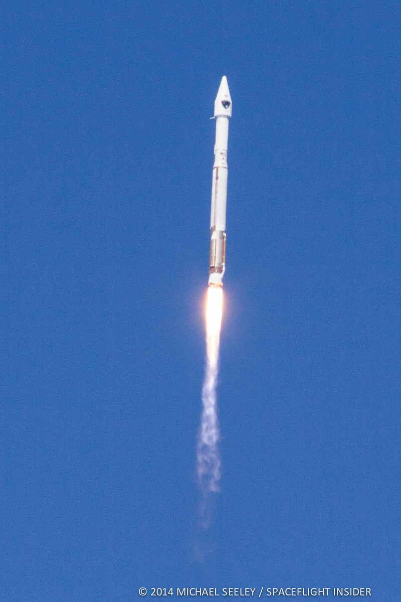 Pictures from the United Launch Alliance AtlasV GPSIIF-8 launch from the Cape Canaveral Air Force Station on October 29, 2014