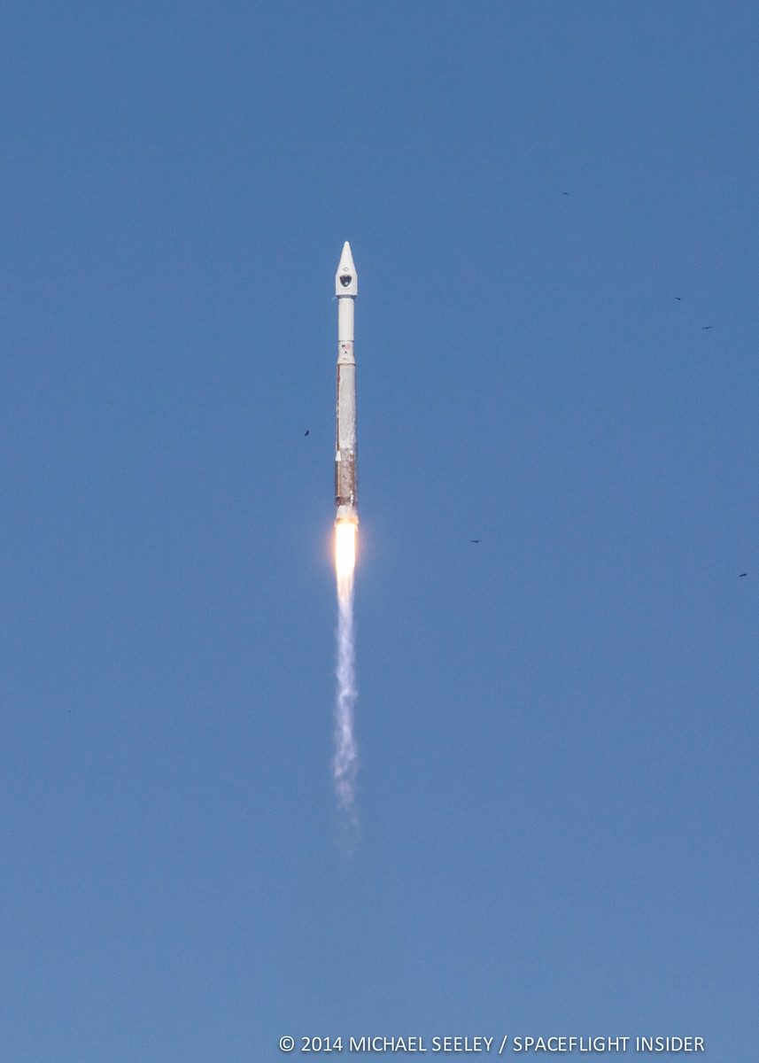 Pictures from the United Launch Alliance AtlasV GPSIIF-8 launch from the Cape Canaveral Air Force Station on October 29, 2014