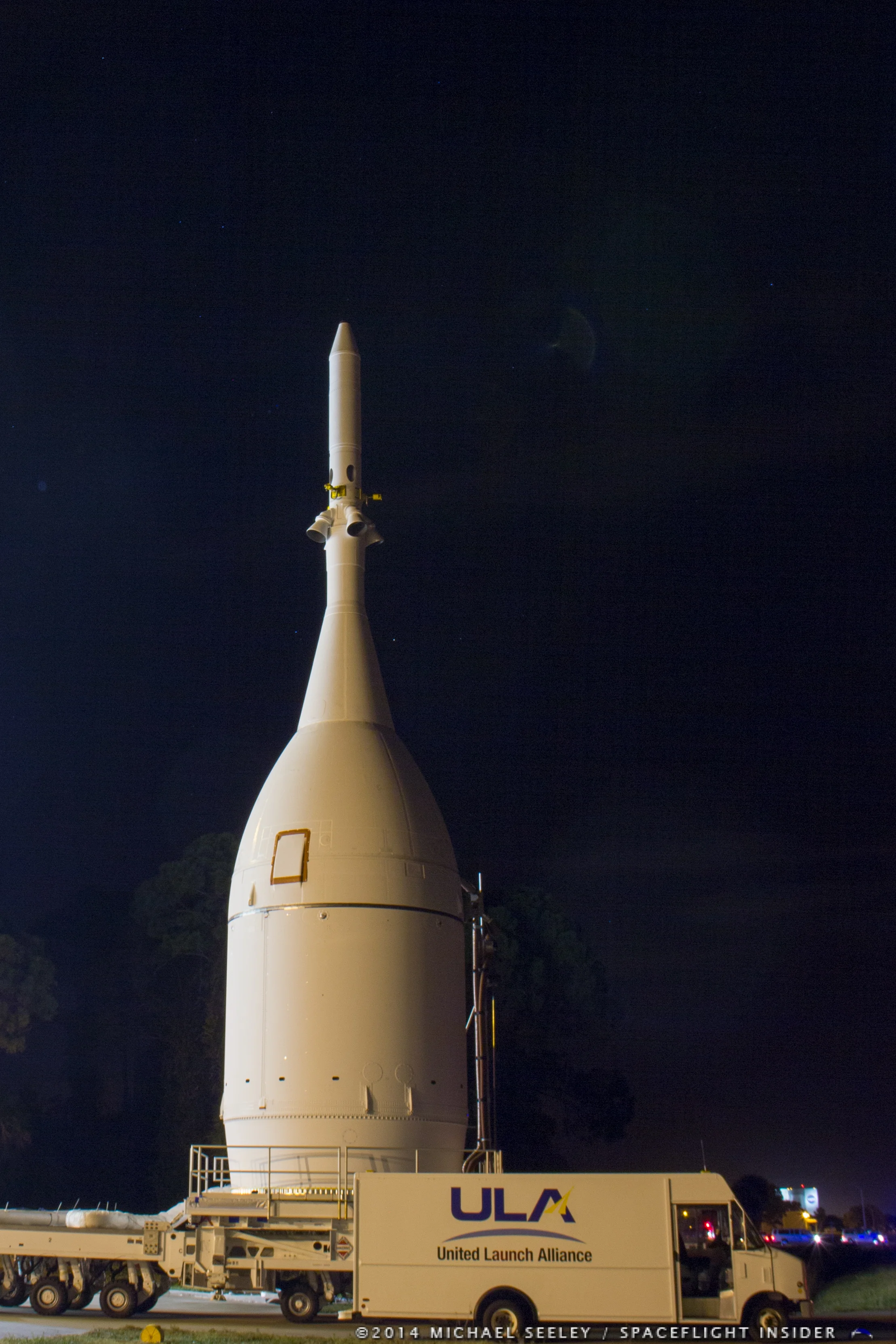 Orion capsule + VAB