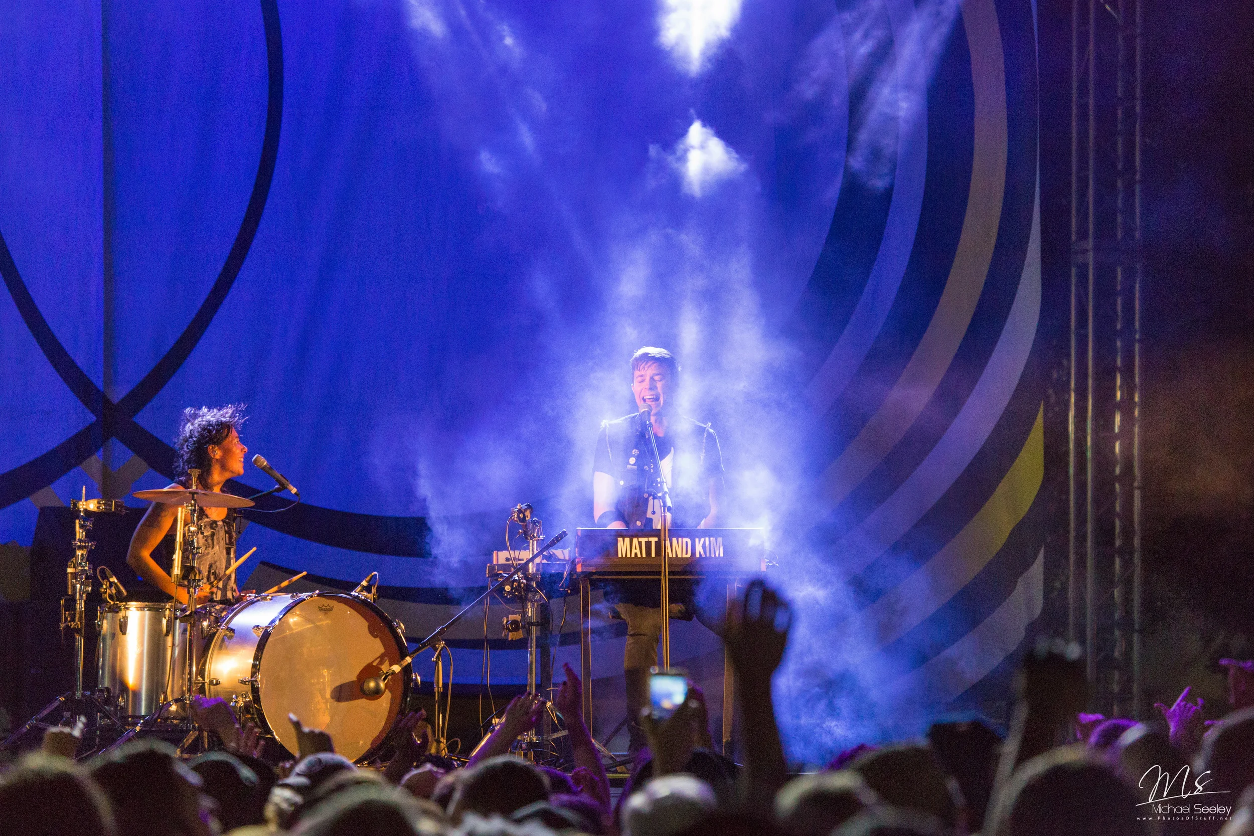 Matt and Kim perform in Melbourne, Florida