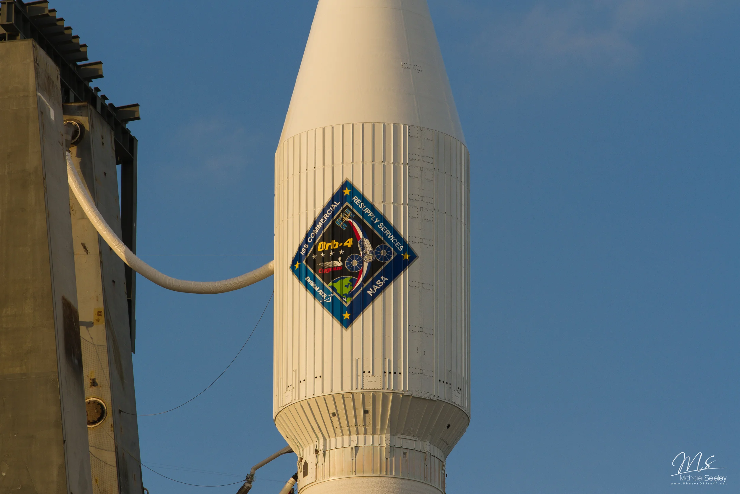 OA-4 Cygnus AtlasV on the pad