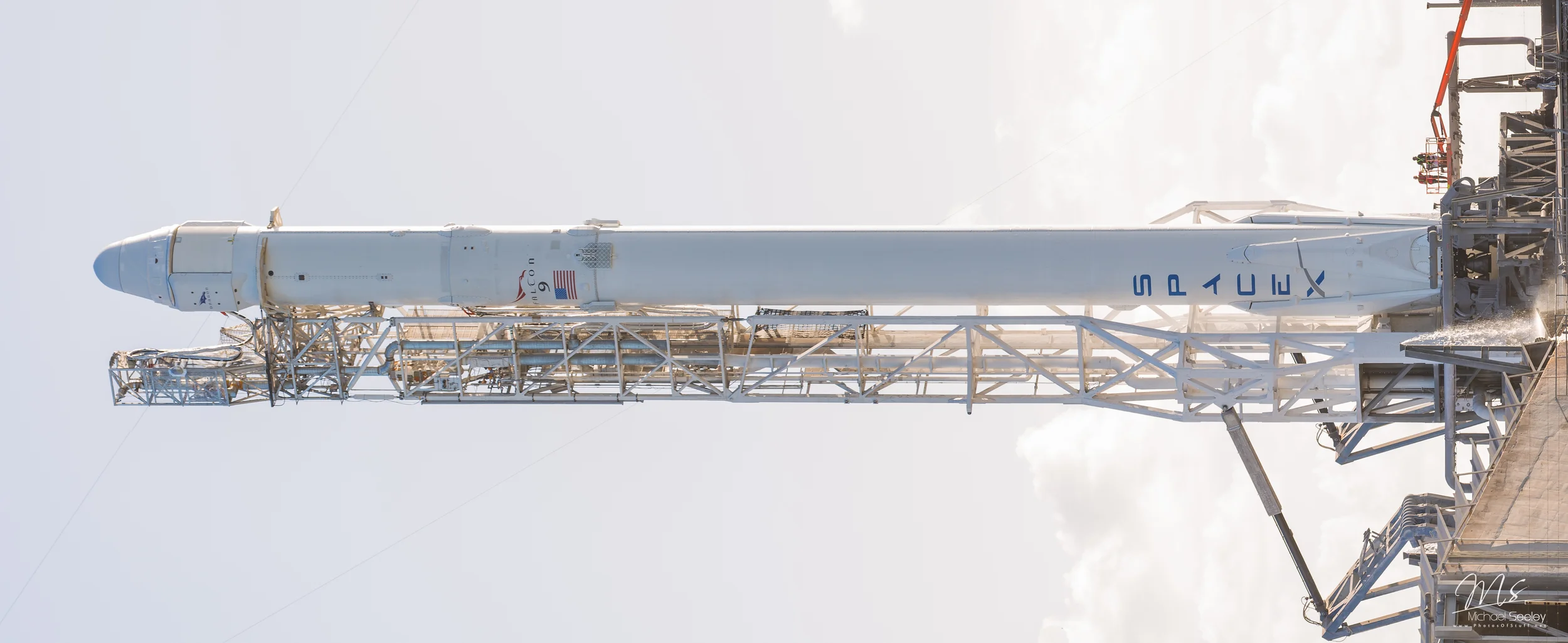 SpaceX CRS9 Falcon9 rocket