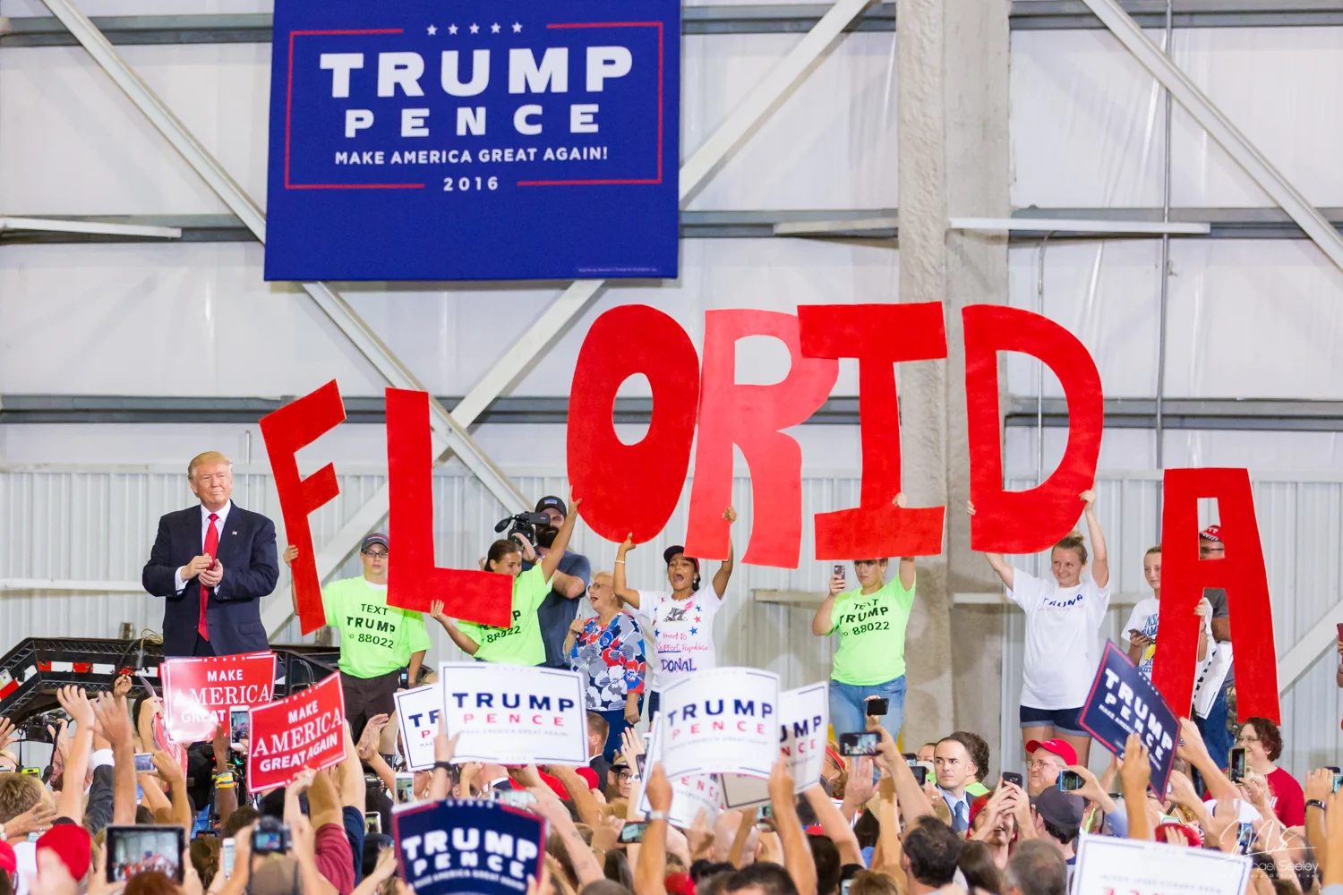 Donald Trump visits Melbourne, FL (September 27, 2016)