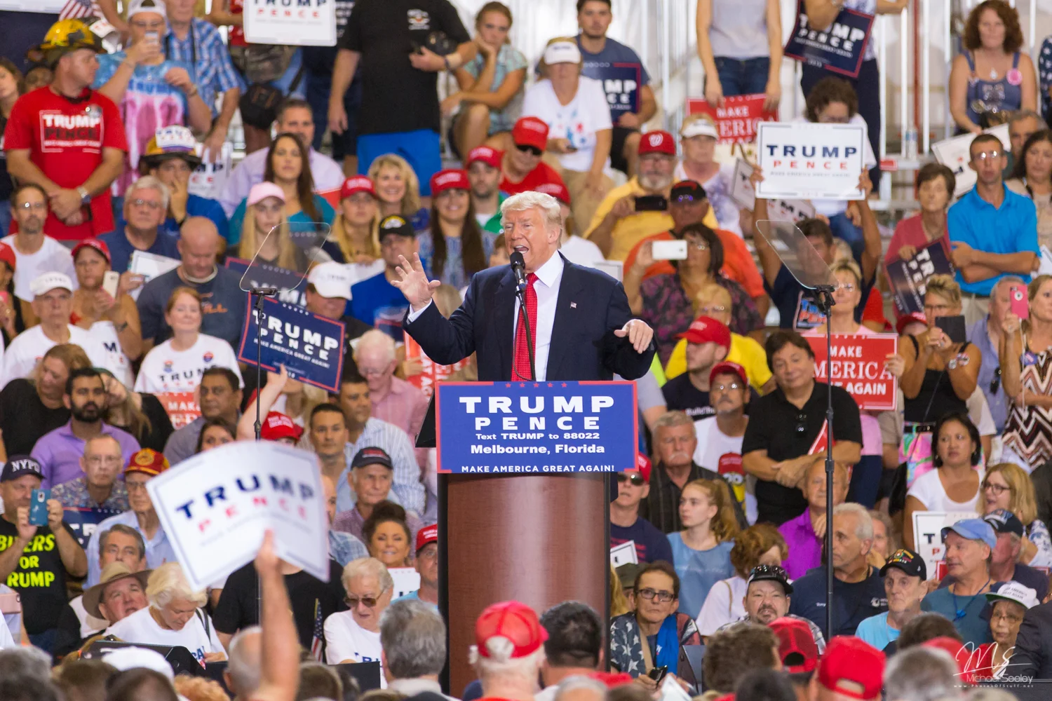 Donald Trump visits Melbourne, FL (September 27, 2016)