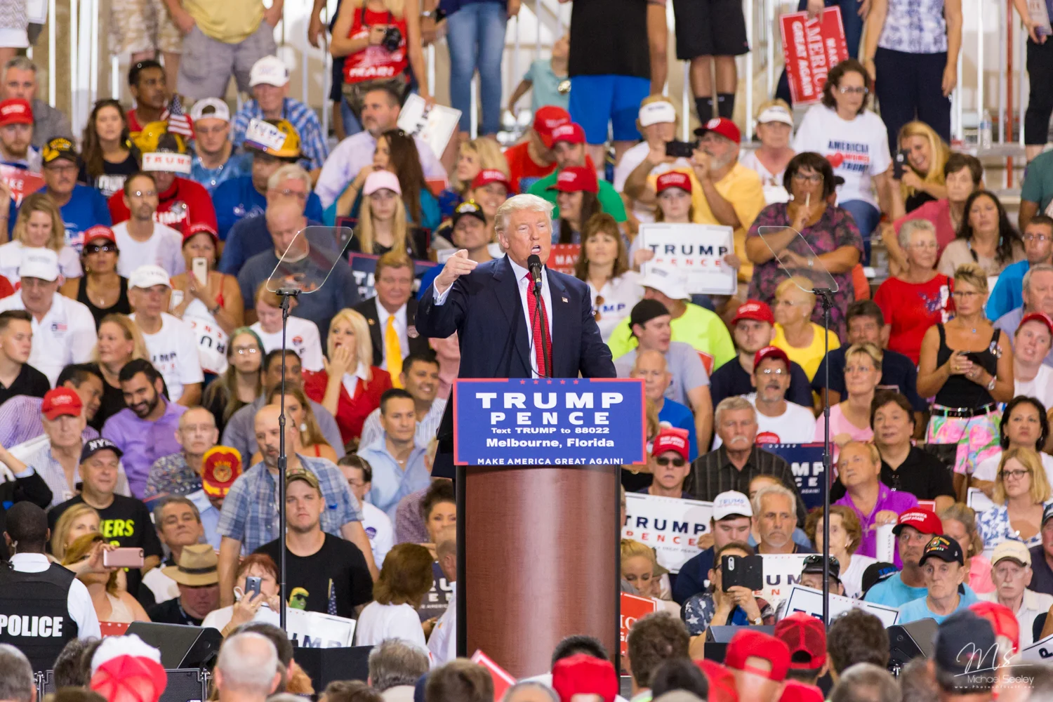 Donald Trump visits Melbourne, FL (September 27, 2016)