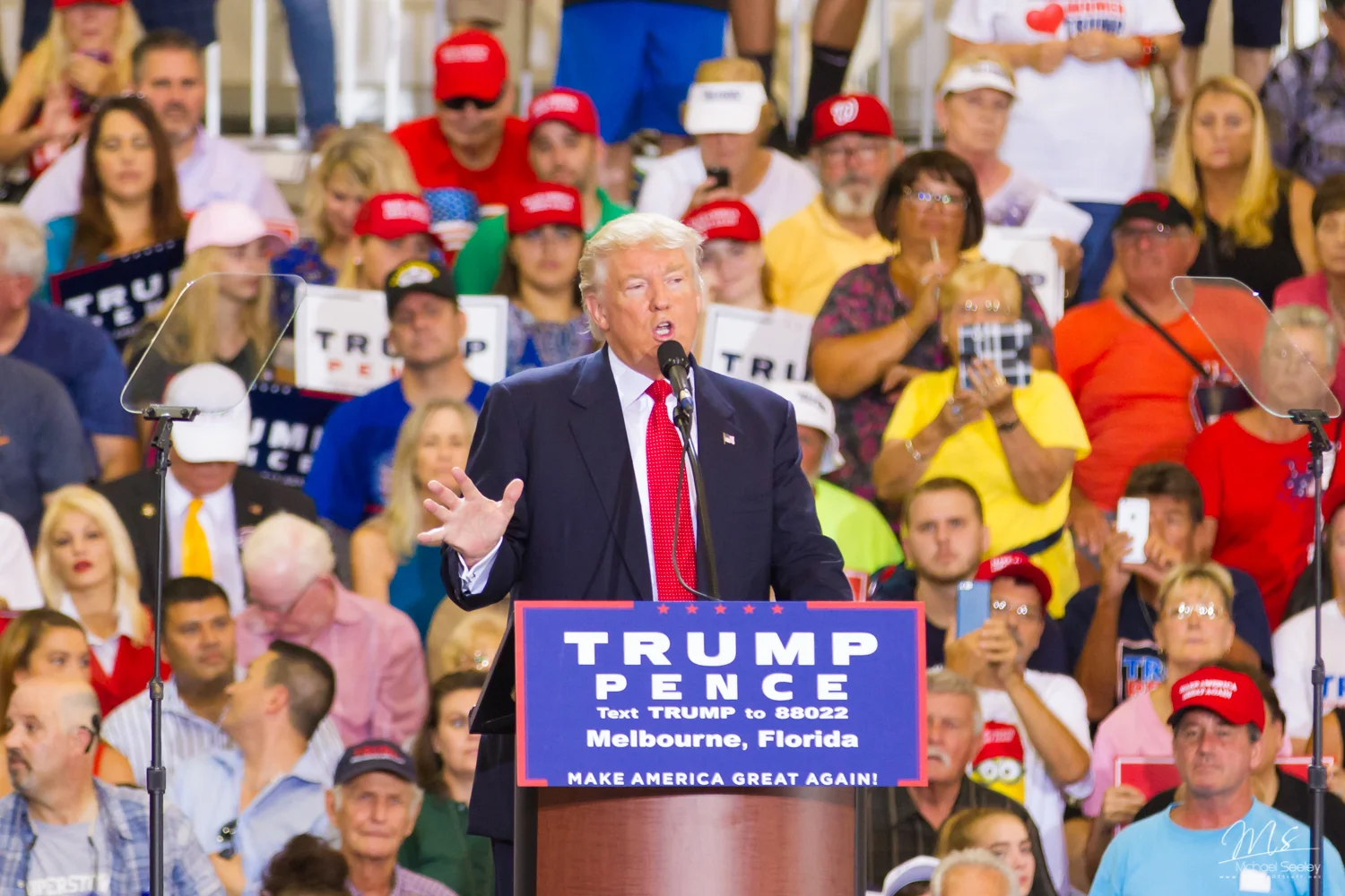 Donald Trump visits Melbourne, FL (September 27, 2016)