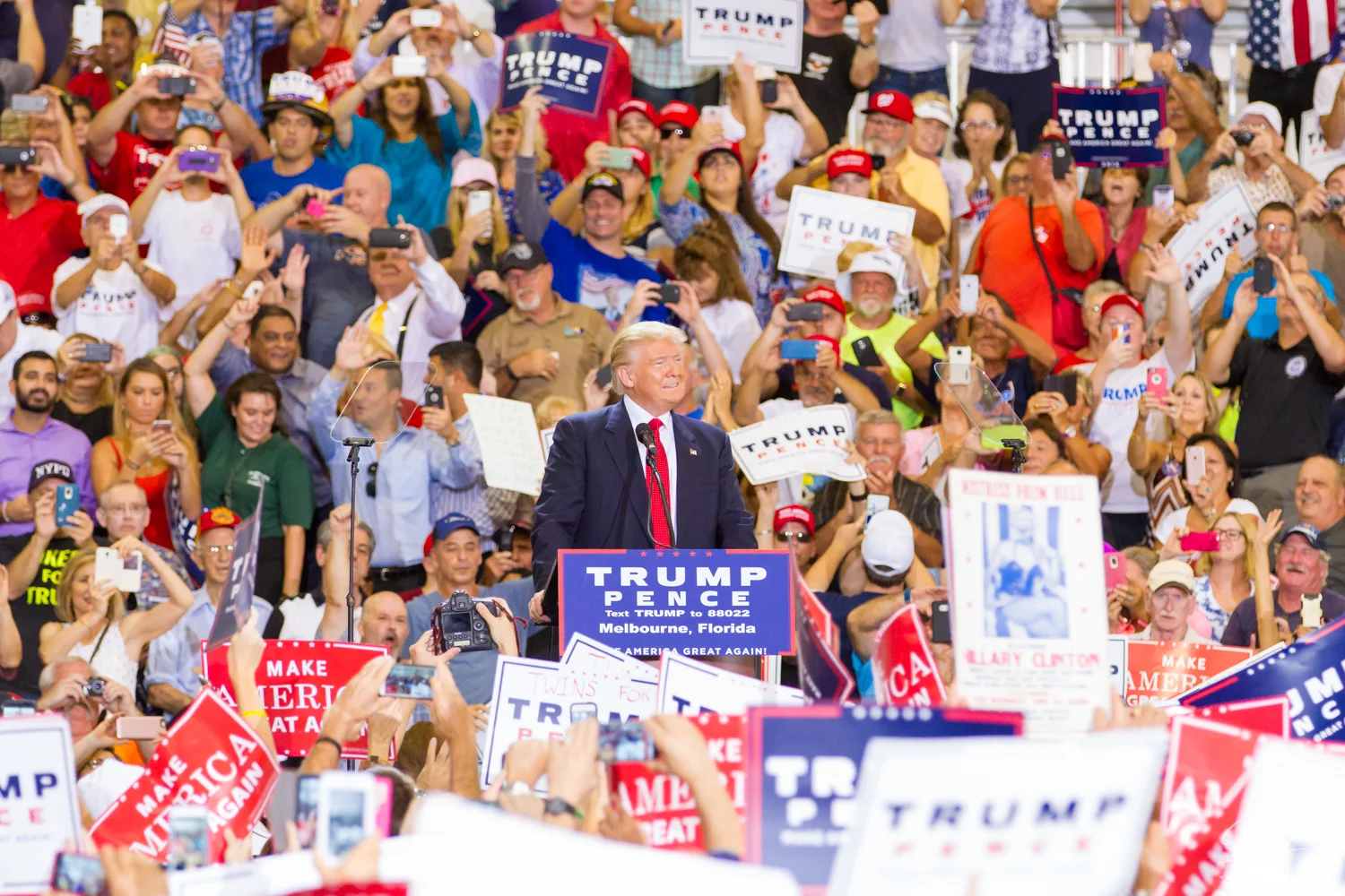 Donald Trump visits Melbourne, FL (September 27, 2016)