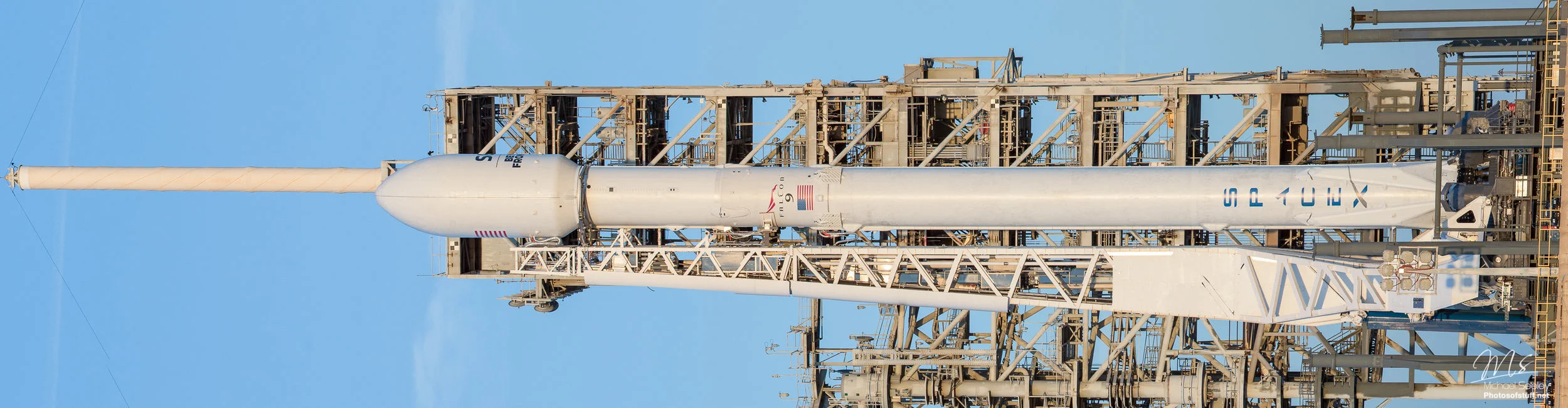 #SES10 #Falcon9 with reused first stage