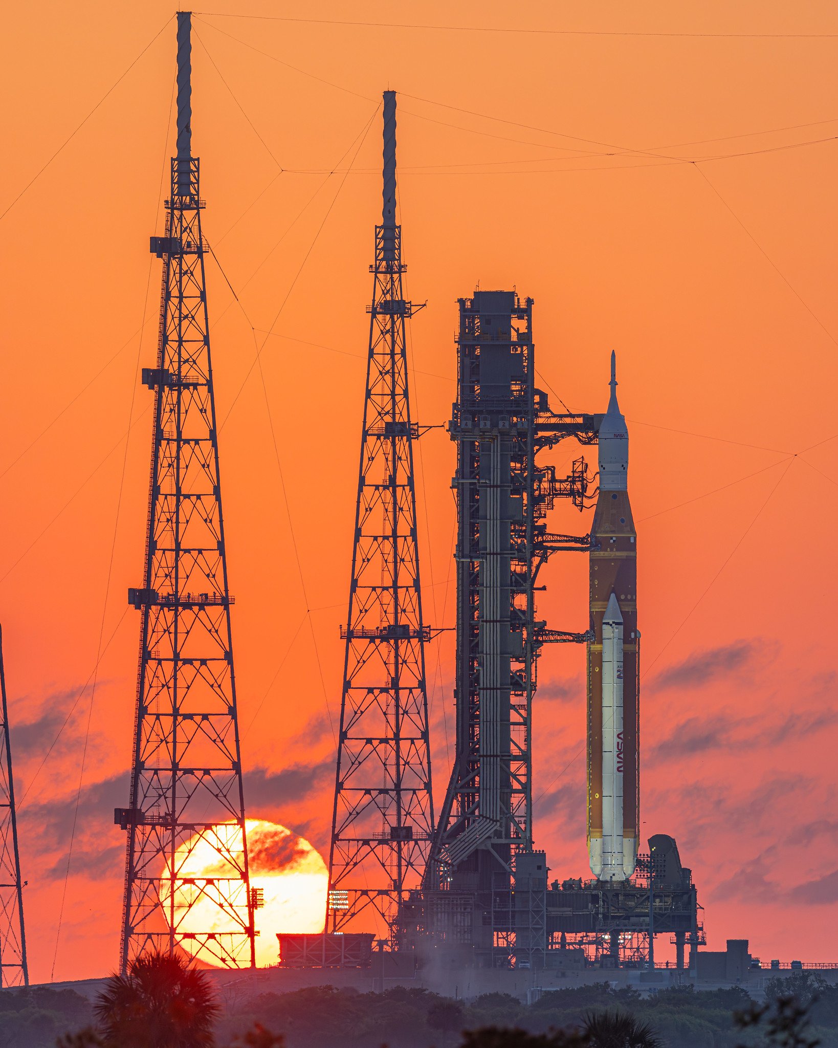 Artemis II at Sunrise - March 24, 2026