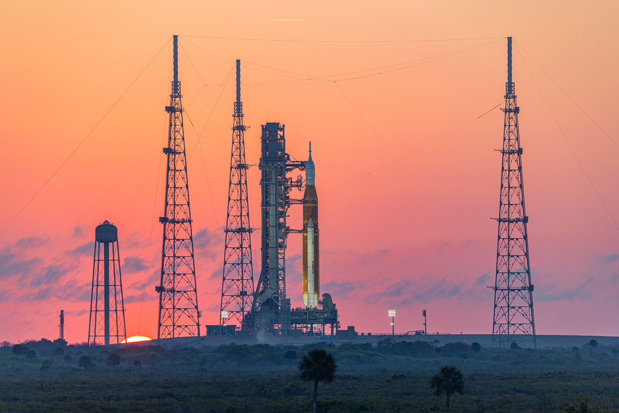 Artemis II at Sunrise - March 24, 2026