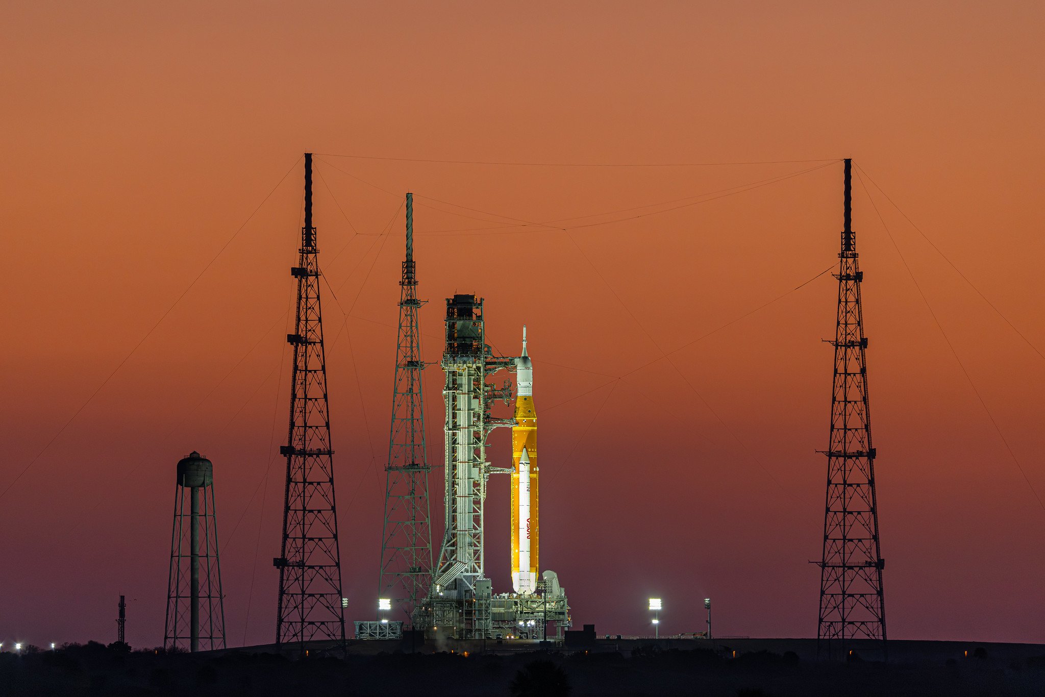 Artemis II at Sunrise - March 24, 2026