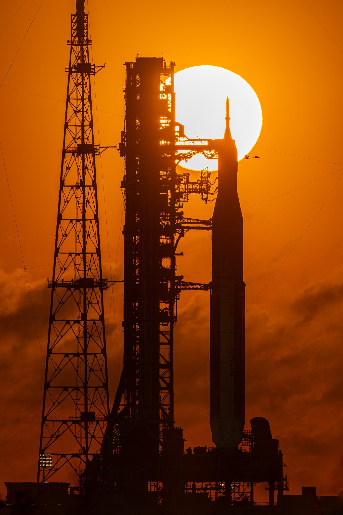 Artemis II at Sunrise - March 24, 2026