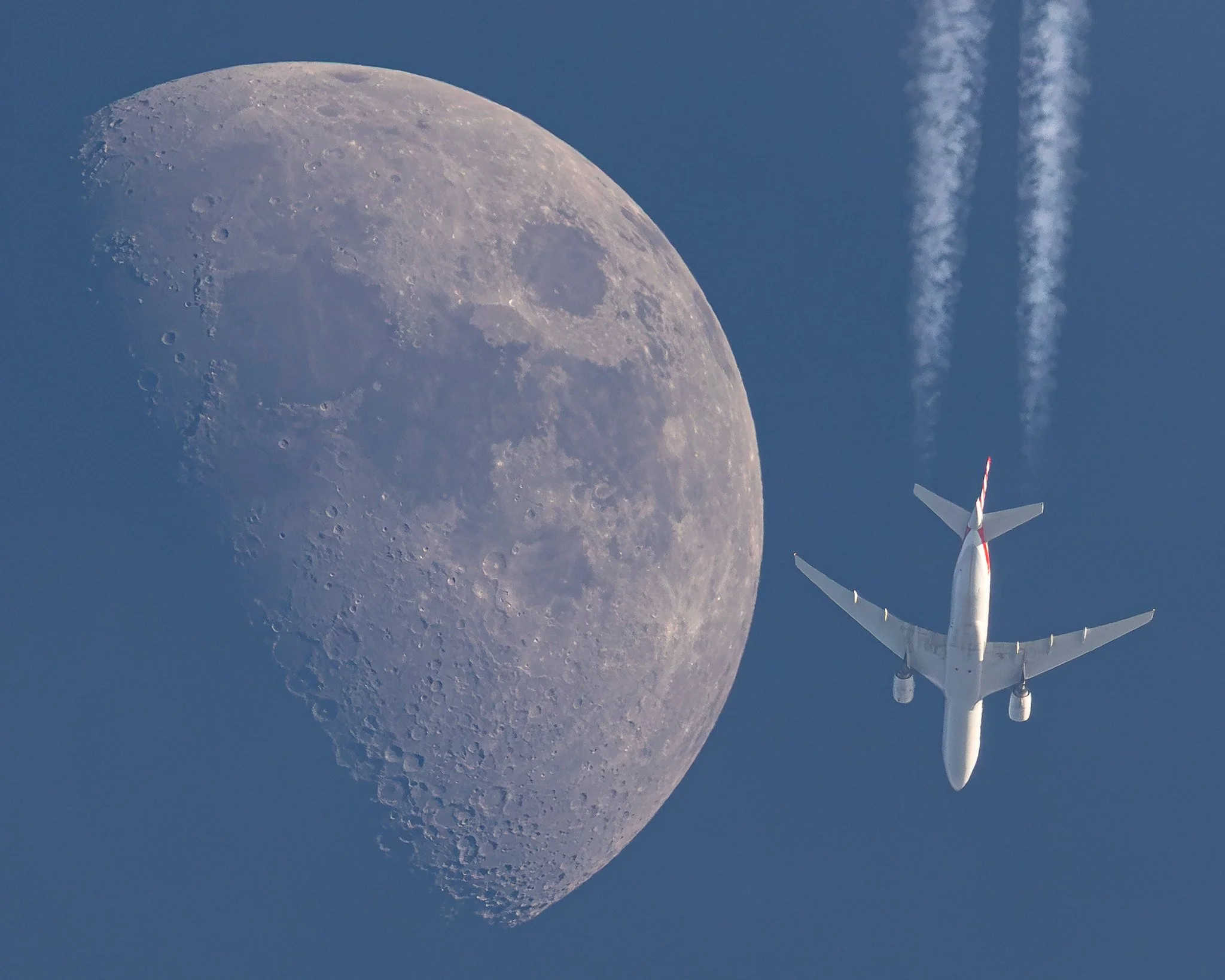 777 and the Moon