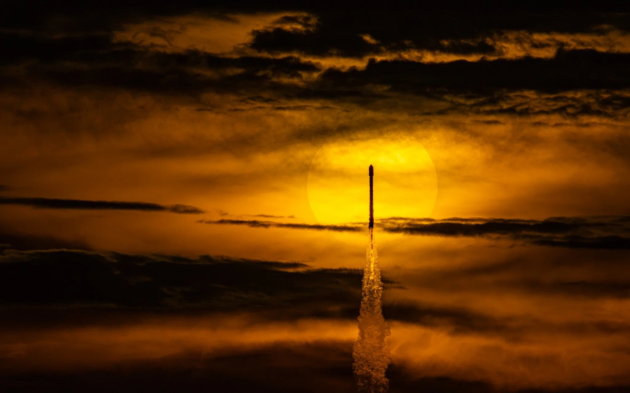 Falcon 9, Starlink 10-50, Solar Transit