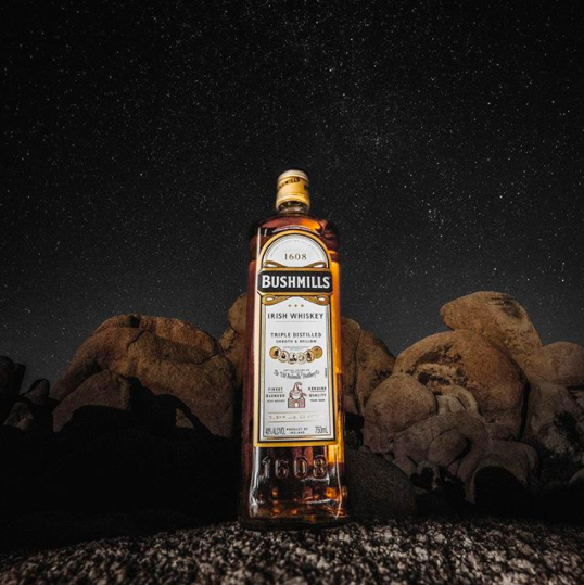 On the rocks after dark. — Photo by @JonesCrow for Bushmills #AnswerTheCall