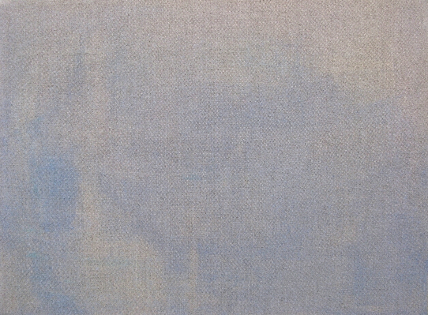 Untitled (stains) Pigment and acrylic medium wash on linen 10" x 18" 2010