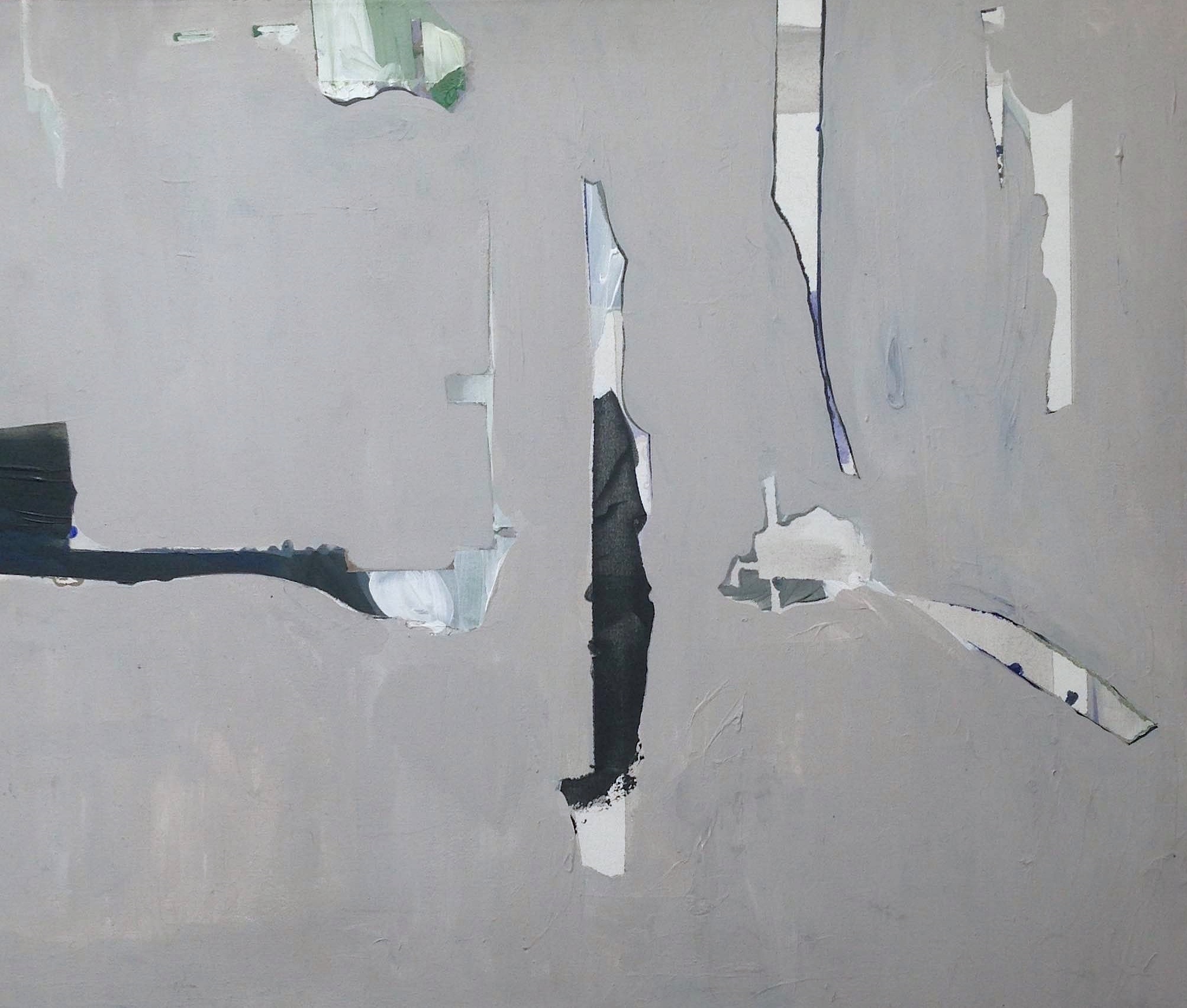 Hunter under Acrylic on canvas 28" x 32" 2008