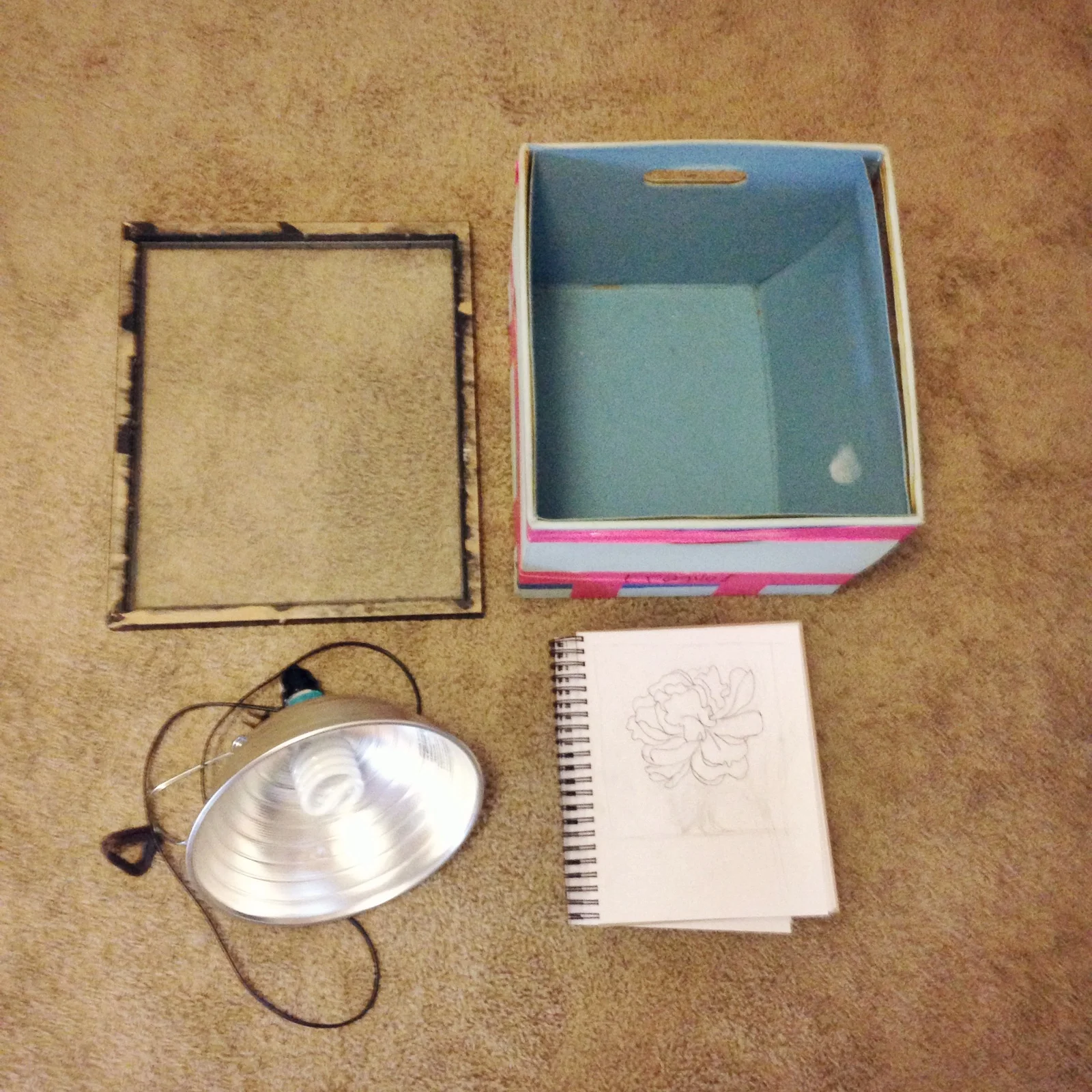 Easy DIY Light Table For Tracing — Artist Lydia Makepeace