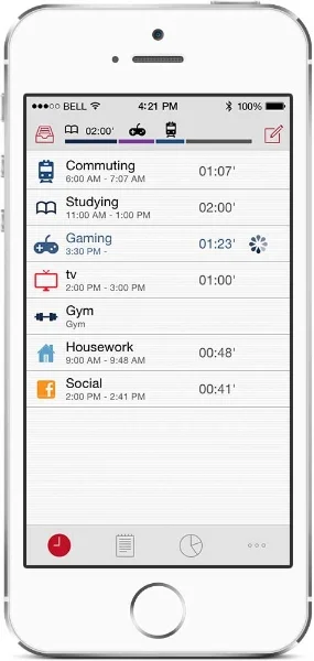 ATracker for daily task and time tracking