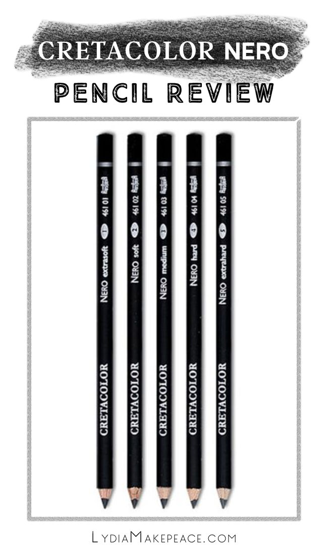 Cretacolor Nero Pencil Review — Artist Lydia Makepeace