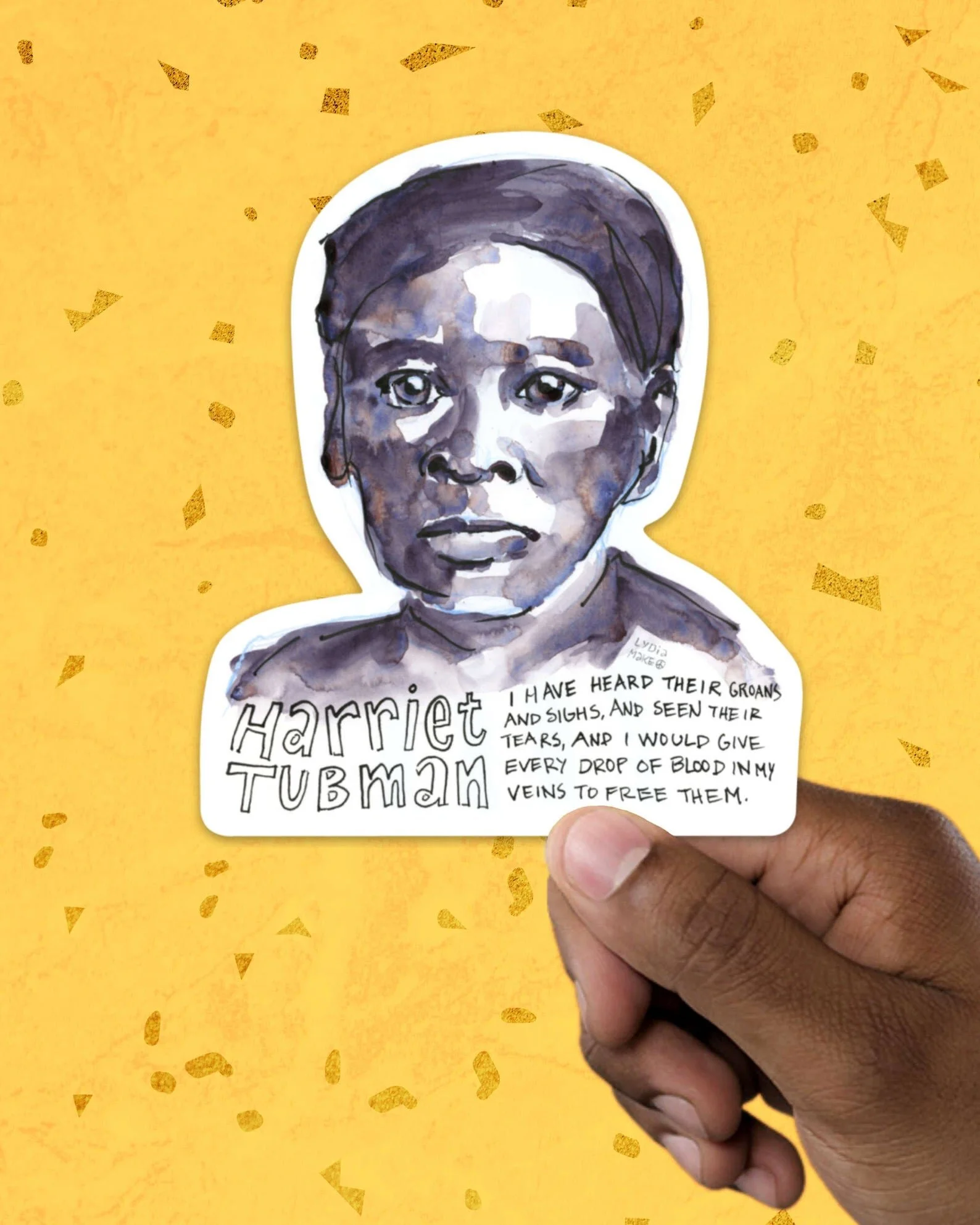 New To The Shop Harriet Tubman And Fannie Lou Hamer Quote Stickers Artist Lydia Makepeace New To The Shop Harriet Tubman And Fannie Lou Hamer Quote Stickers Artist Lydia Makepeace