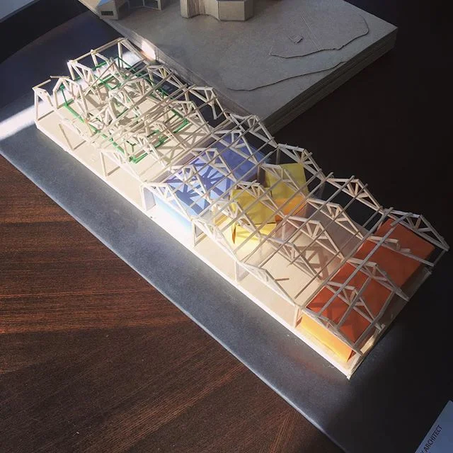 Framing model #light #architecture #architect #colour #concept #arch #sketchdesign #photography