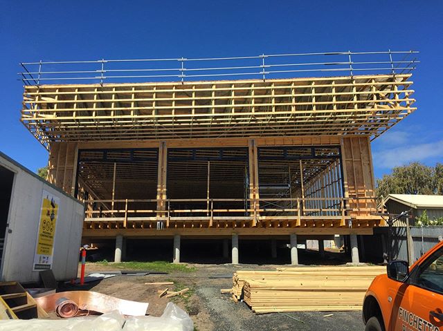 Progress at Edenhope Community Centre! Top work by @4frontconstruction. 👏🏼